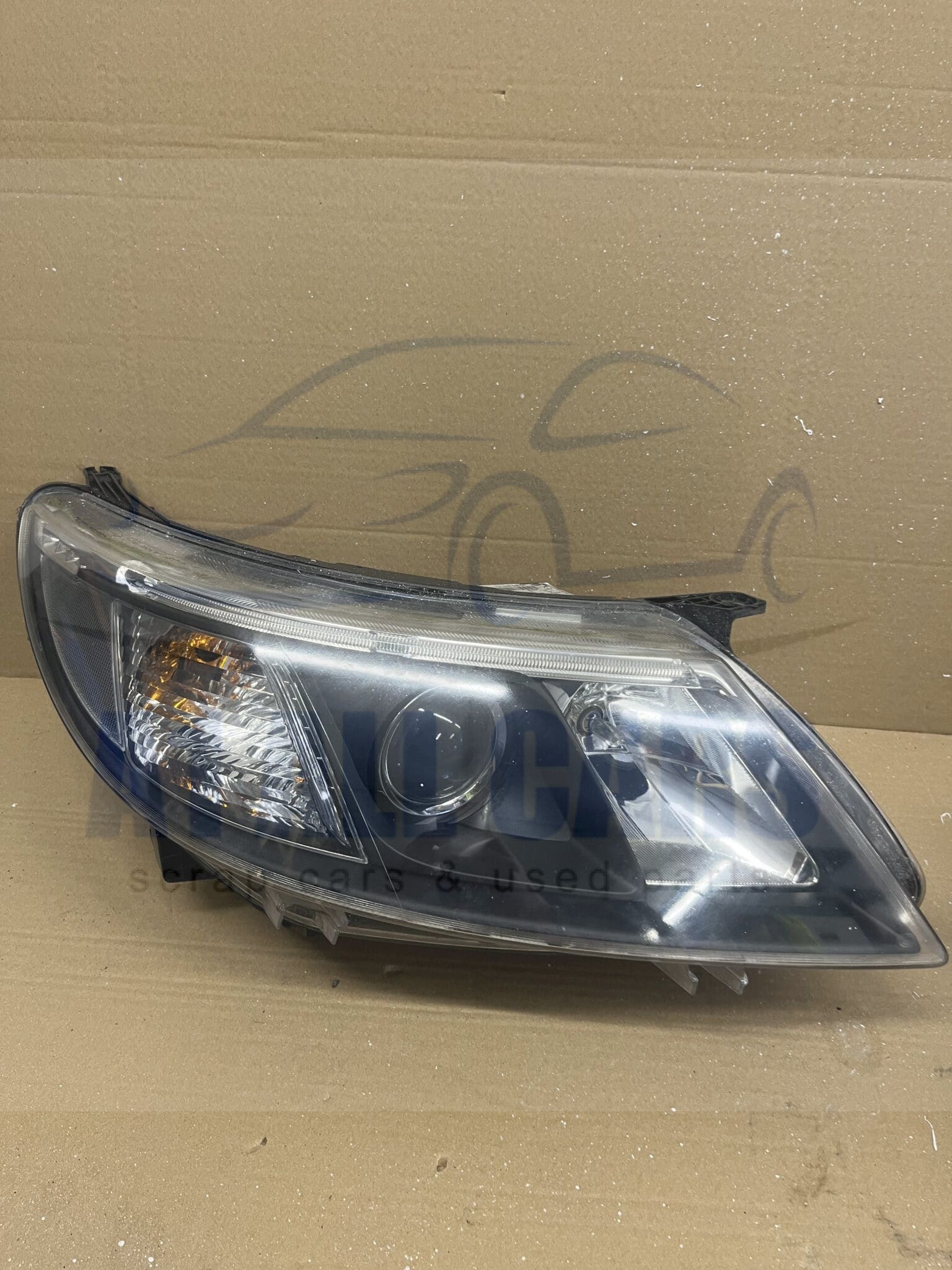 Saab 93 2008-2011 Off Side Headlamp – Halogen – 12770140 / 1LL009606-04