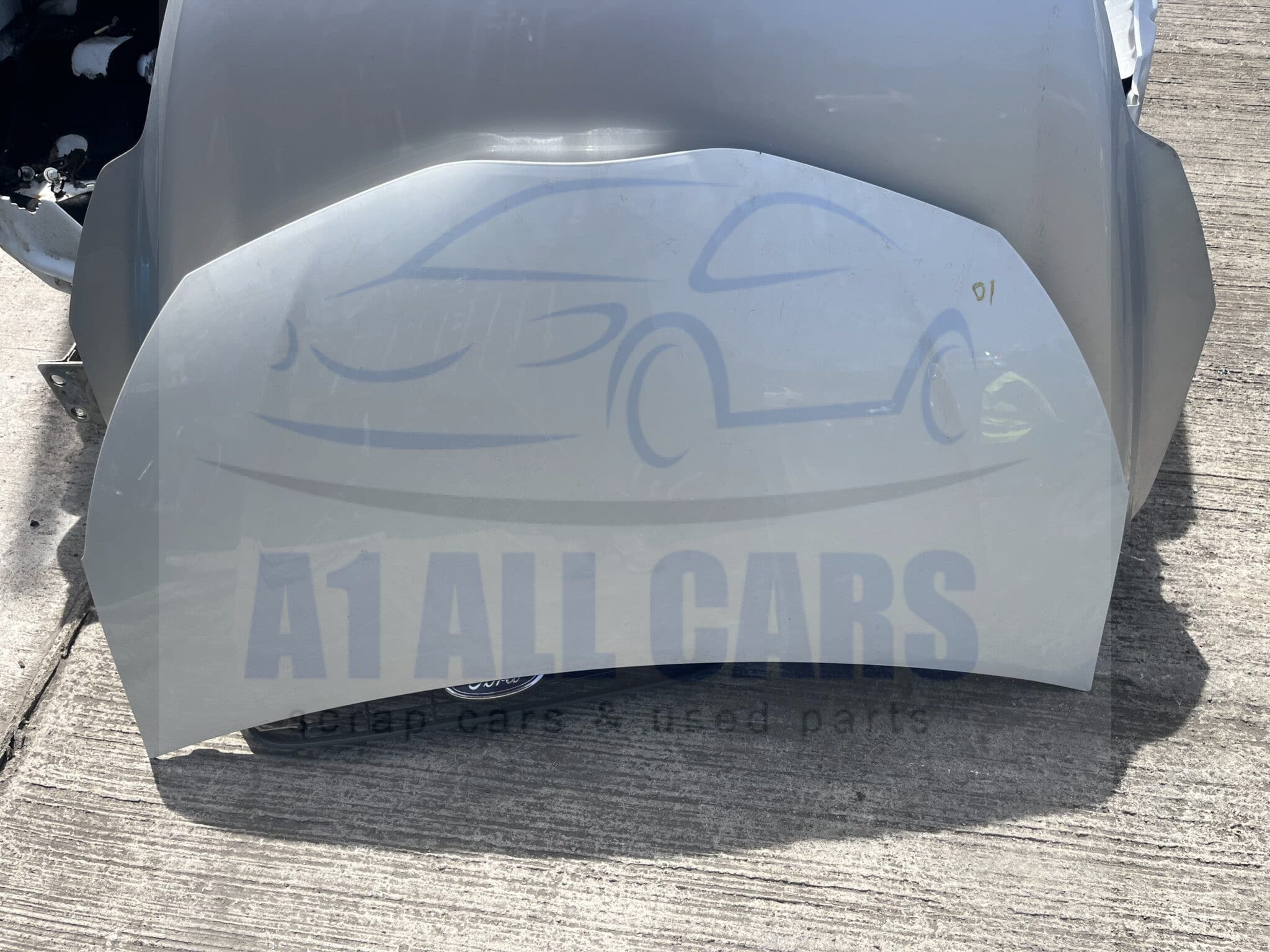 Toyota Yaris 2011-2015 Bonnet – White 084 Colour Code ( Call Office For Delivery Quote )