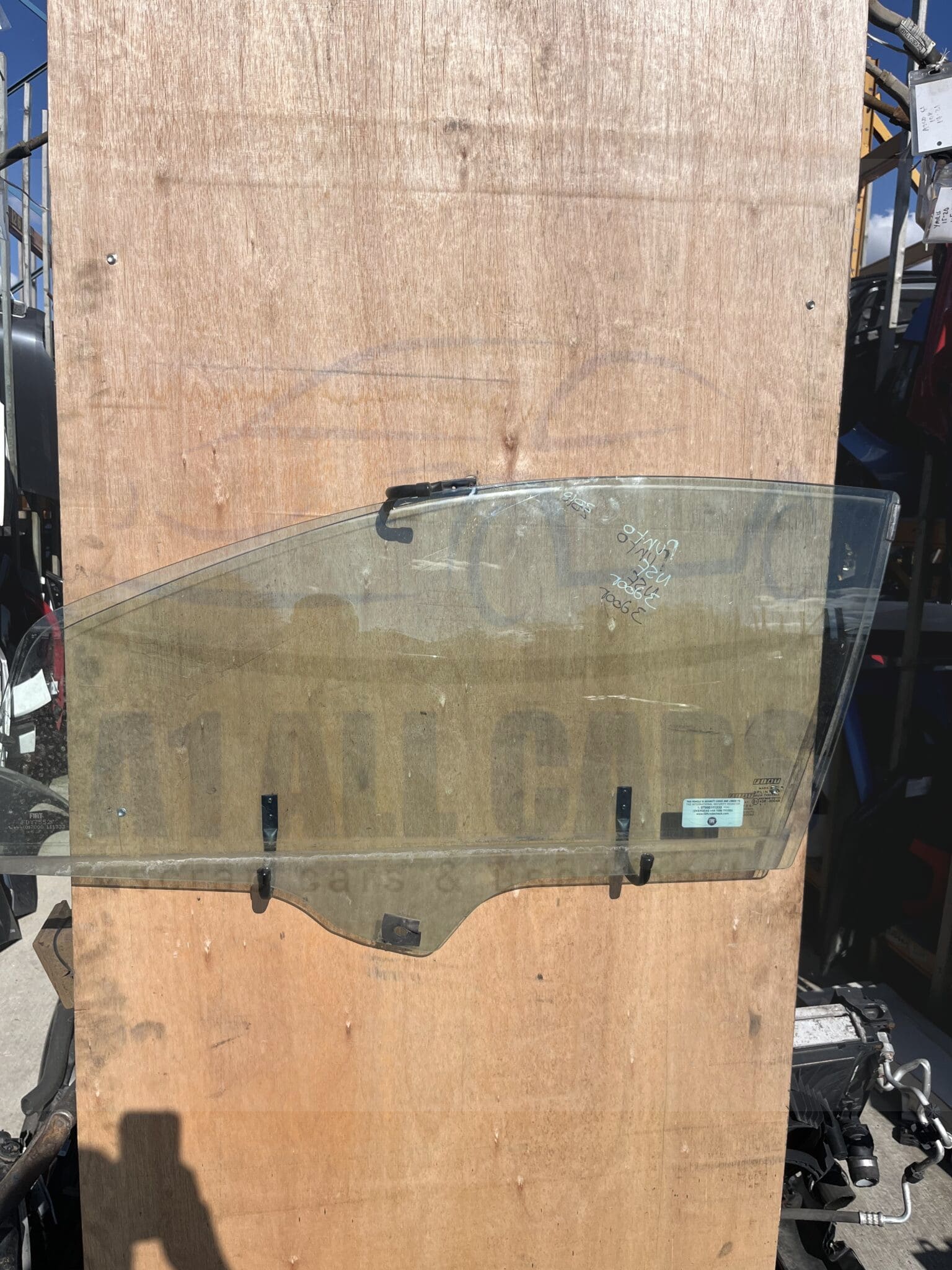 Fiat Punto 2006-2014 3 Door Hatchback Near Side Front Door Glass