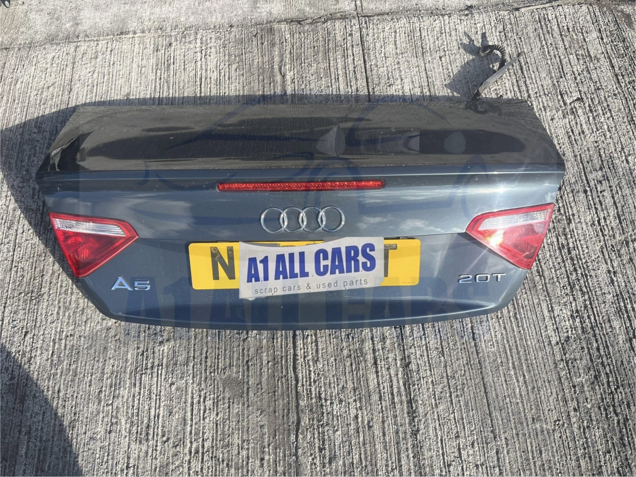 Audi A5 2007-2012 3 Door Convertible Boot Lid – Grey LZ7H Colour Code ( Call Office For Delivery Quote )