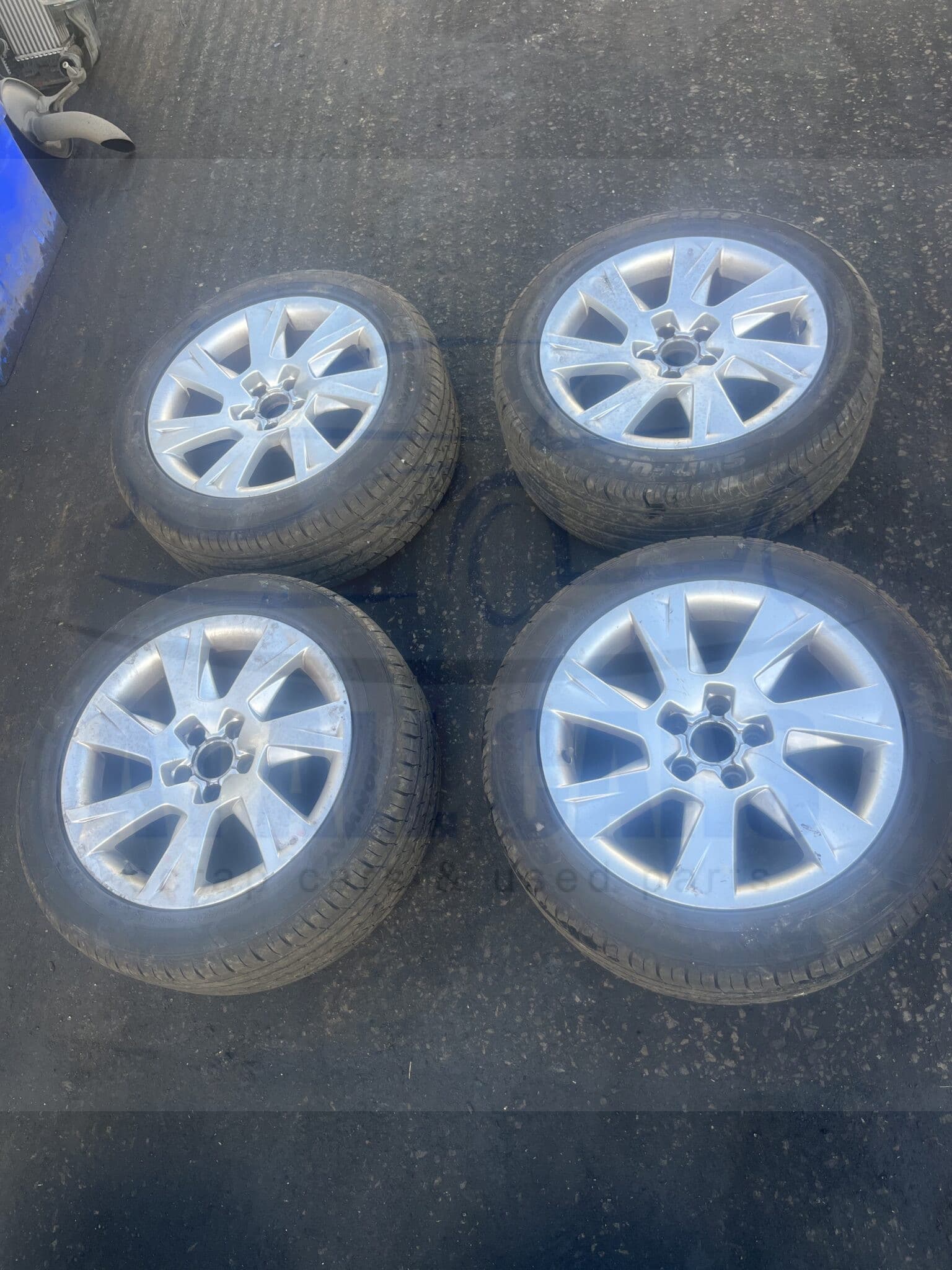 Audi A5 2007-2015 Full Set Of 17″ Alloy Wheels And Tyres – 225/50/17