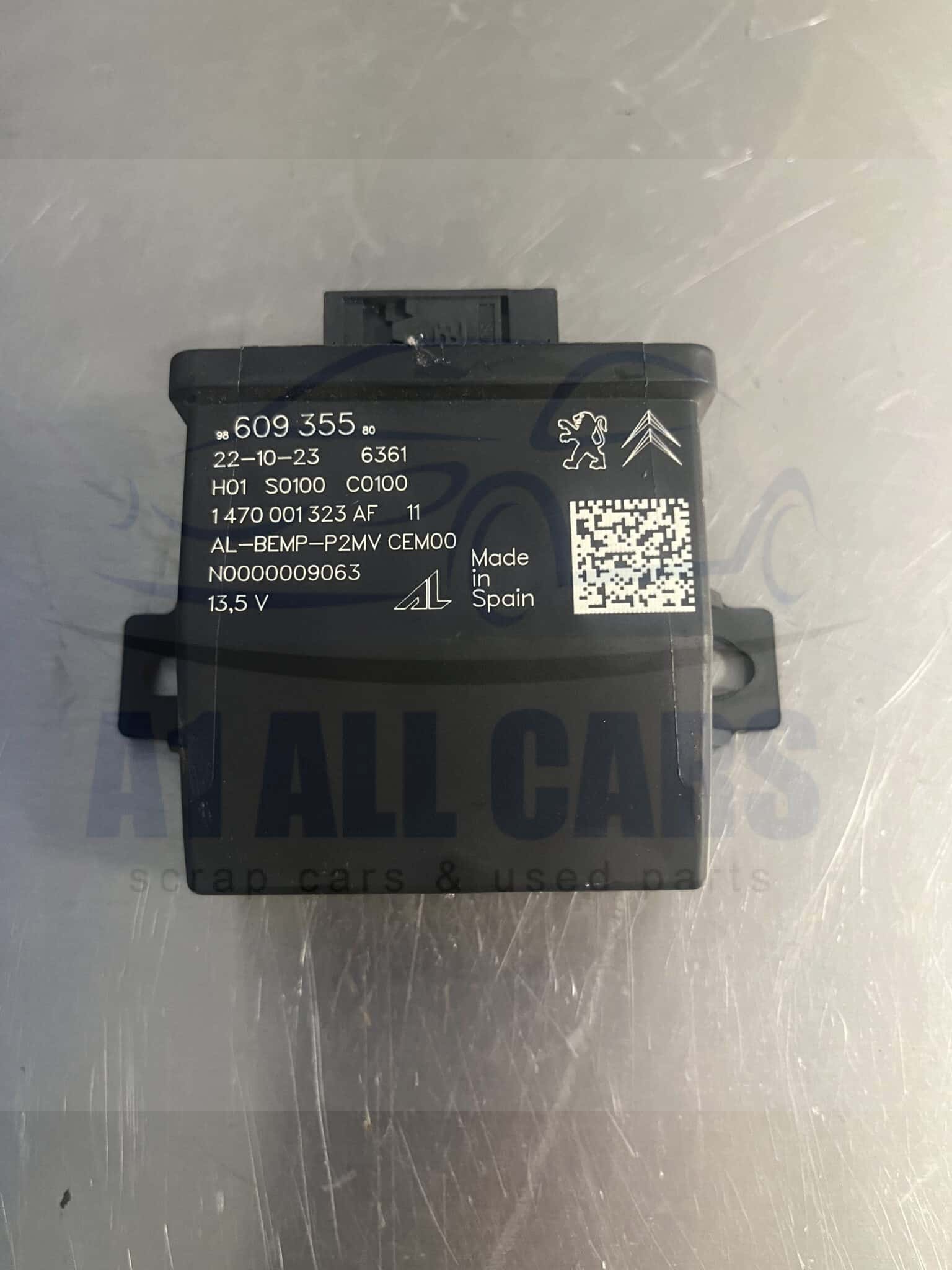 Peugeot 2008 2019-2025 Headlamp Control Module – 9860935580