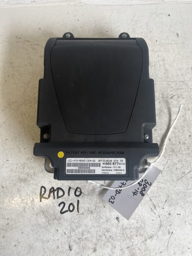 Peugeot 3008 / 5008 2008-2014 Multimedia / Radio Display Head Up Unit – 96665877ZD-03