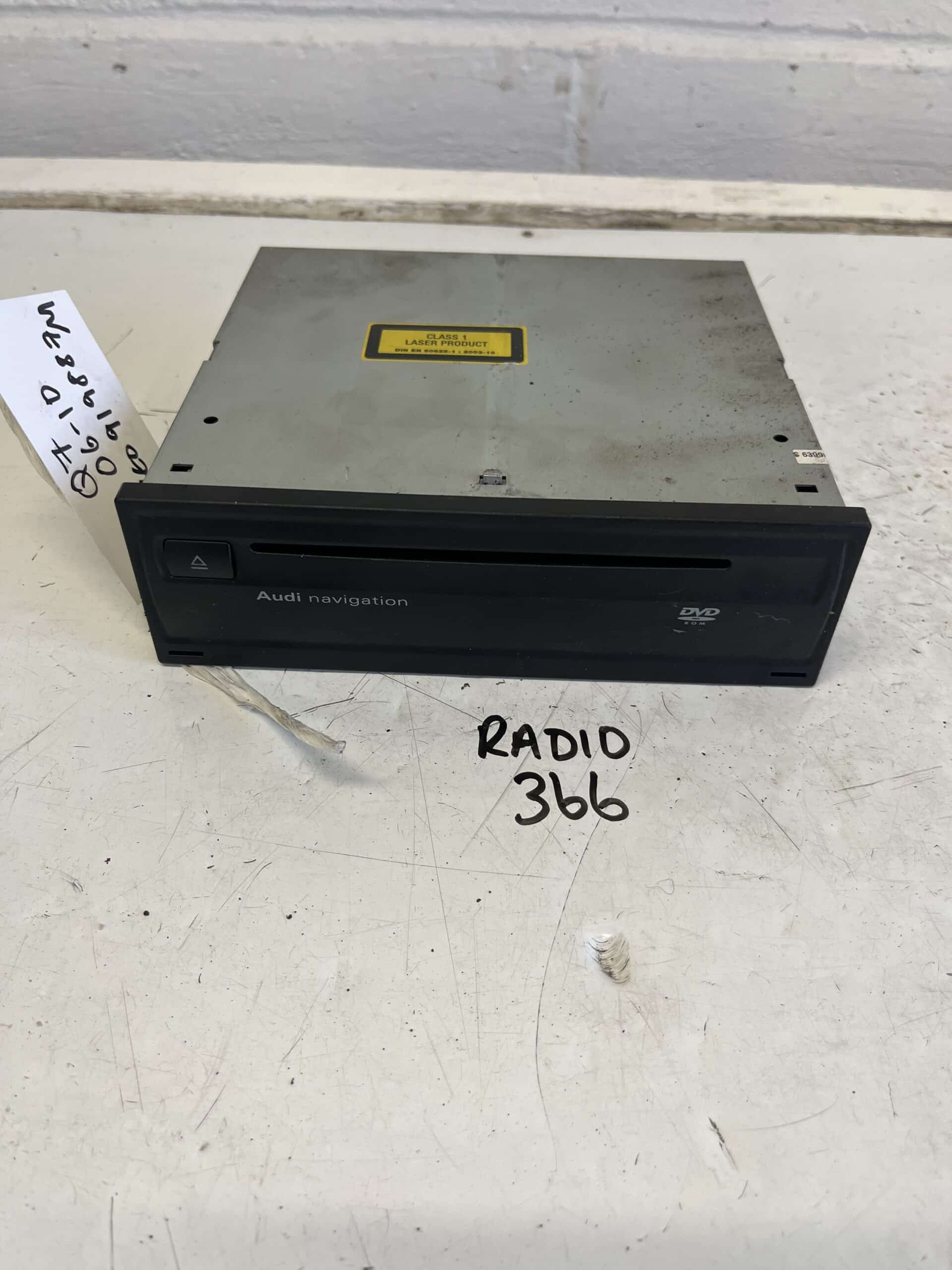 Audi Q7 2006-2010 Sat Nav / Cd Player / Head Unit – 4E0919887M