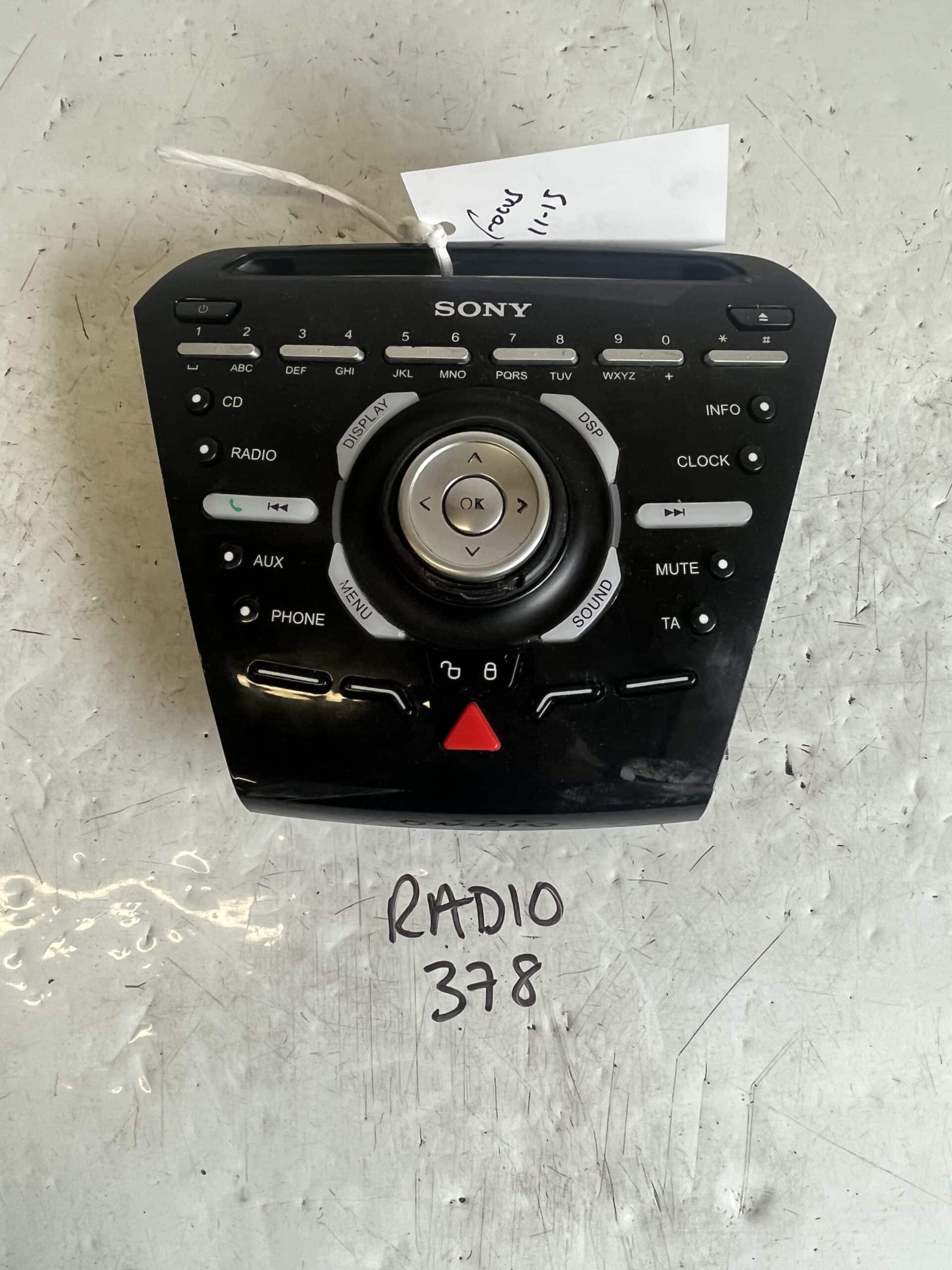 Ford Focus / C-Max 2010-2015 CD Player / Radio Controls – BM5T18K811MA