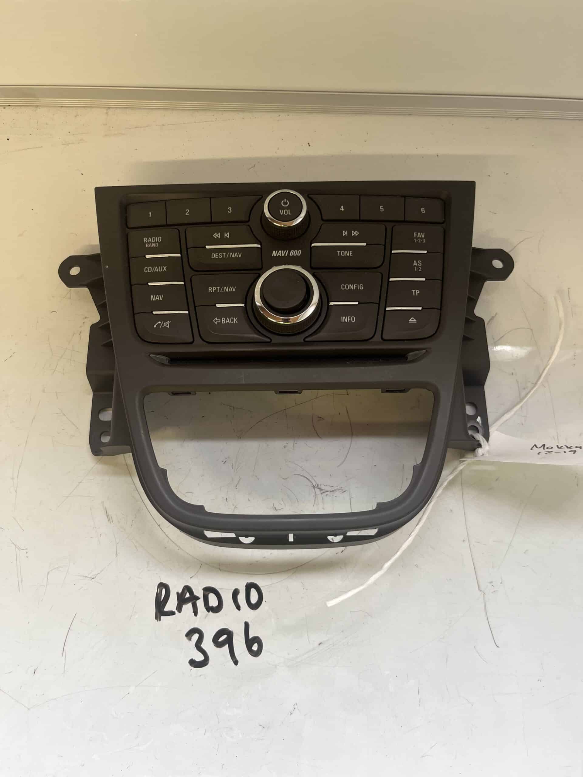Vauxhall Mokka 2012-2019 Radio / CD Player / Sat Nav Control Panel – 95052535