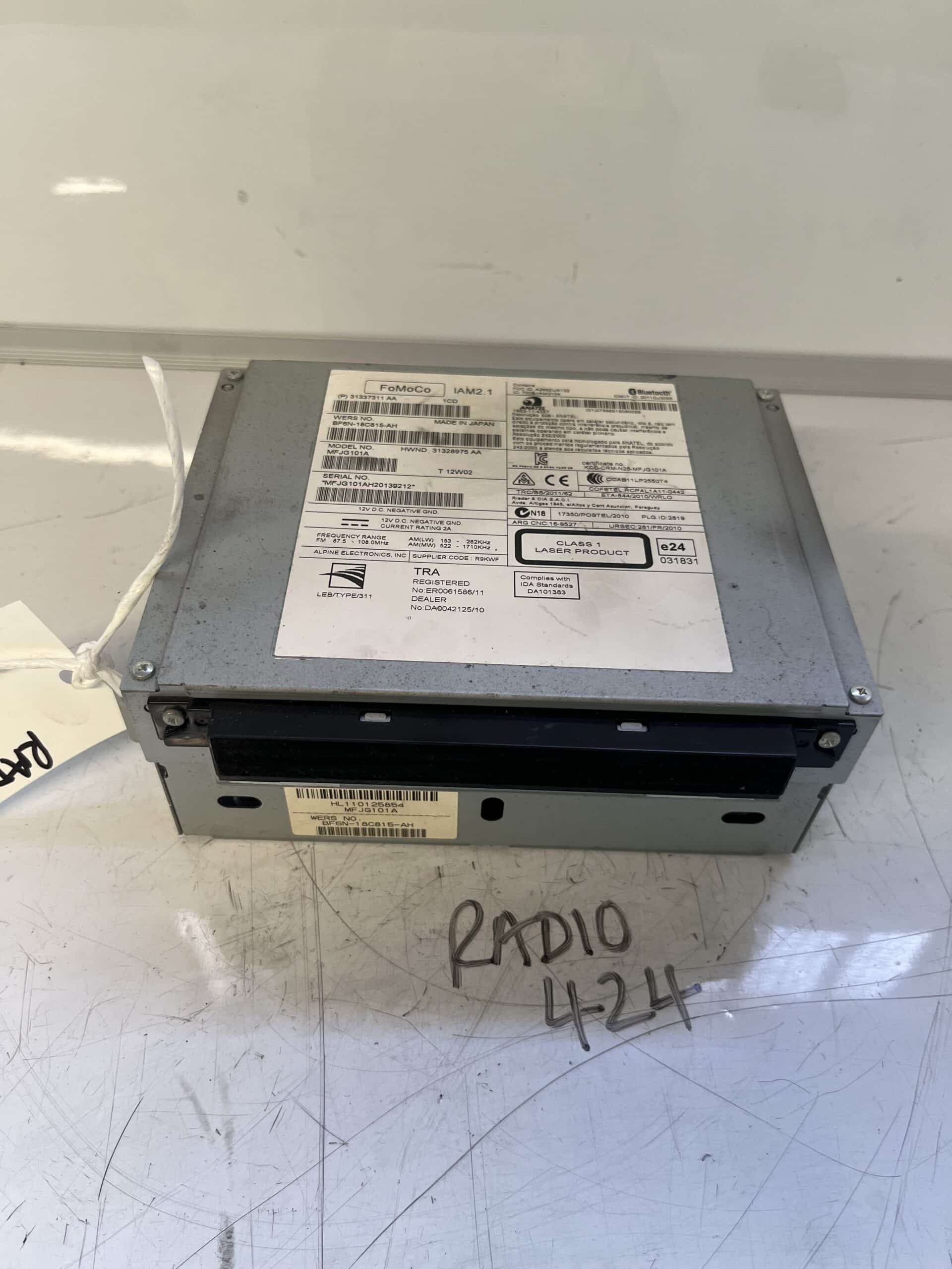 Land Rover Evoque 2013-2018 Radio / Head Unit – BF6N-18C815-AH