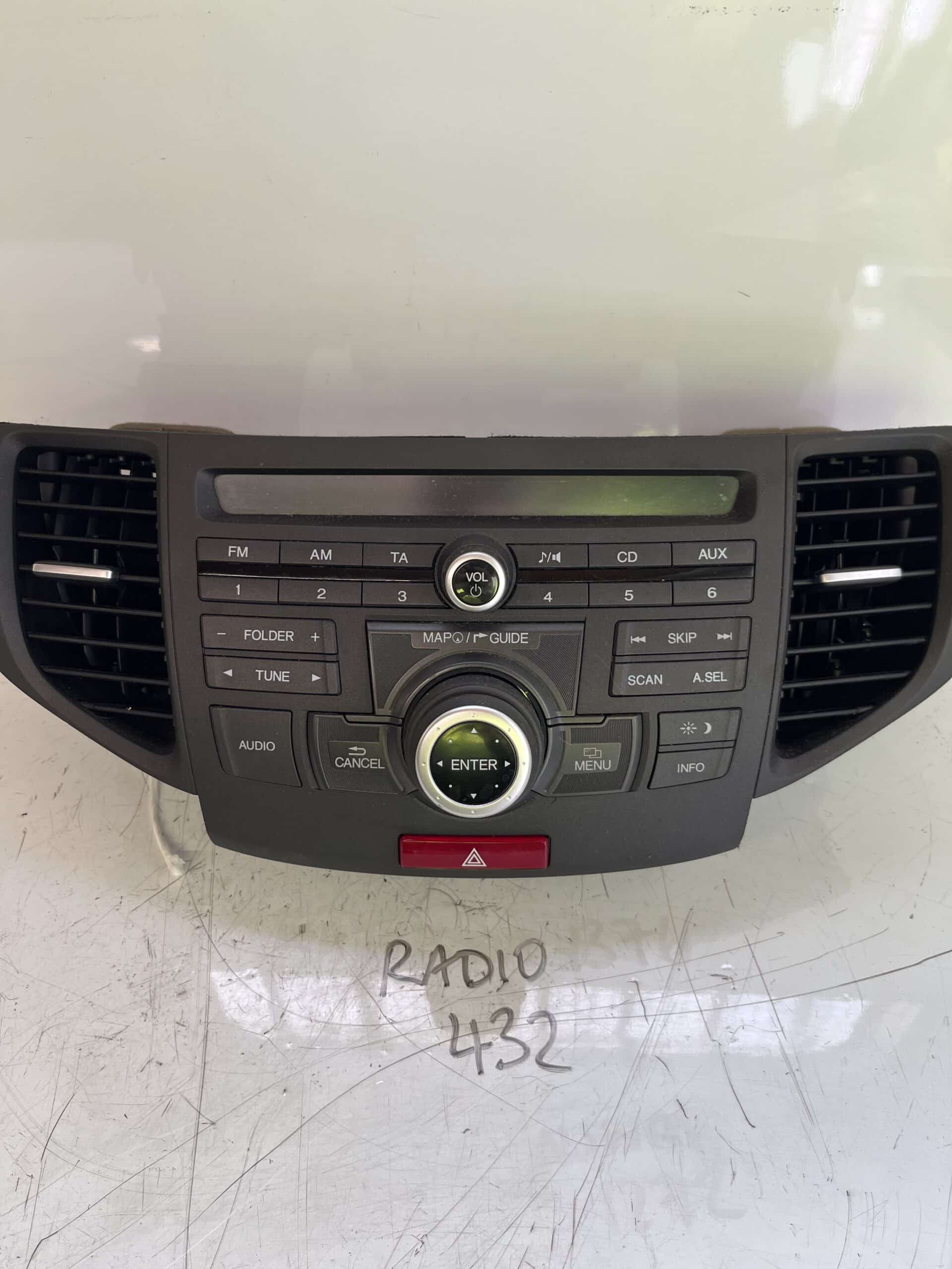 Honda Accord 2008-2012 Radio / Sat Nav Control Panel – 39050-TL0-G01