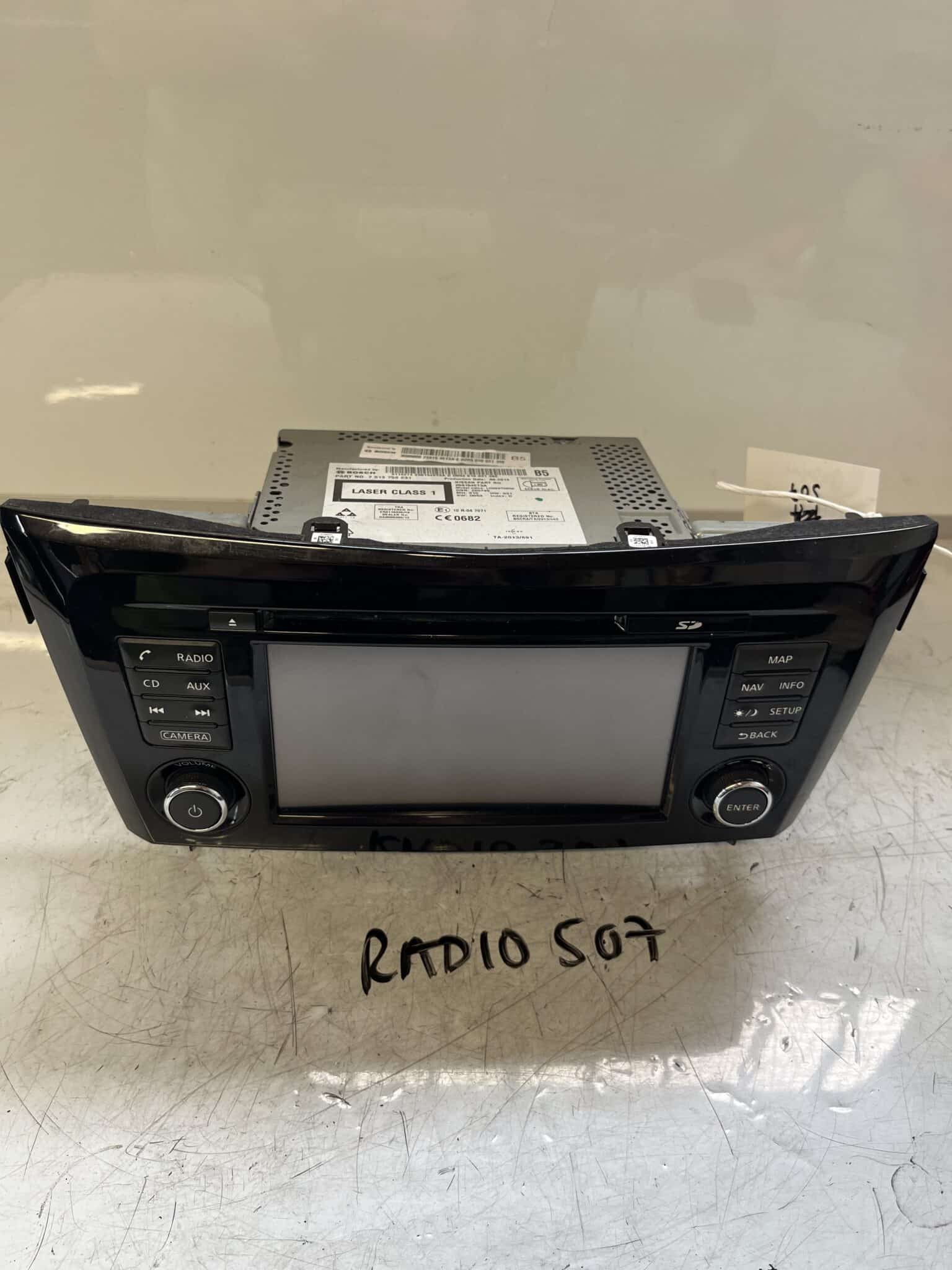 Nissan Qashqai 2013-2017 CD Player / Radio / Sat Nav – 259154ET3A / 7513750231
