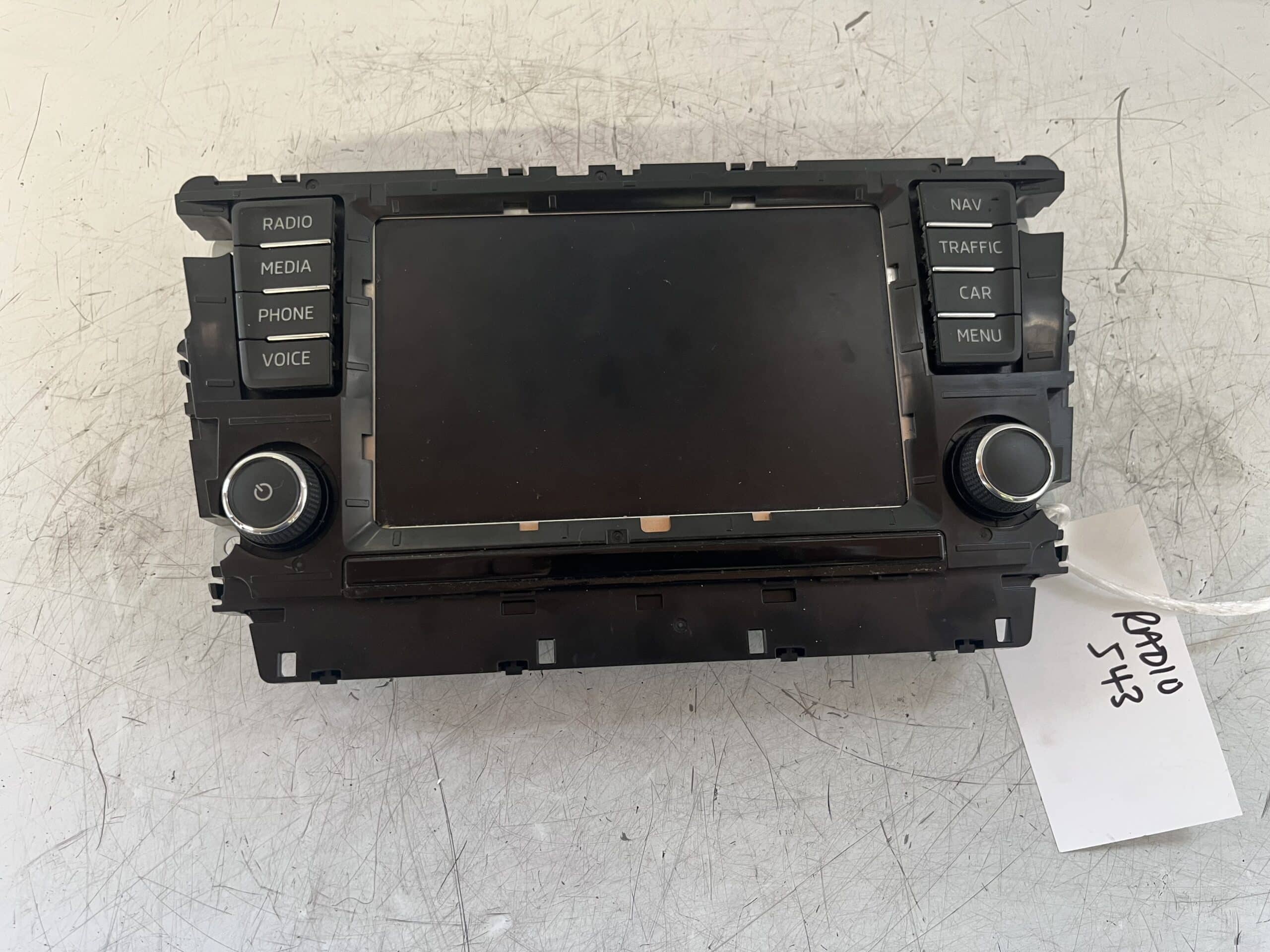 Skoda Rapid 2012-2017 Radio / Sat Nav / Display Screen – 5JA919604A