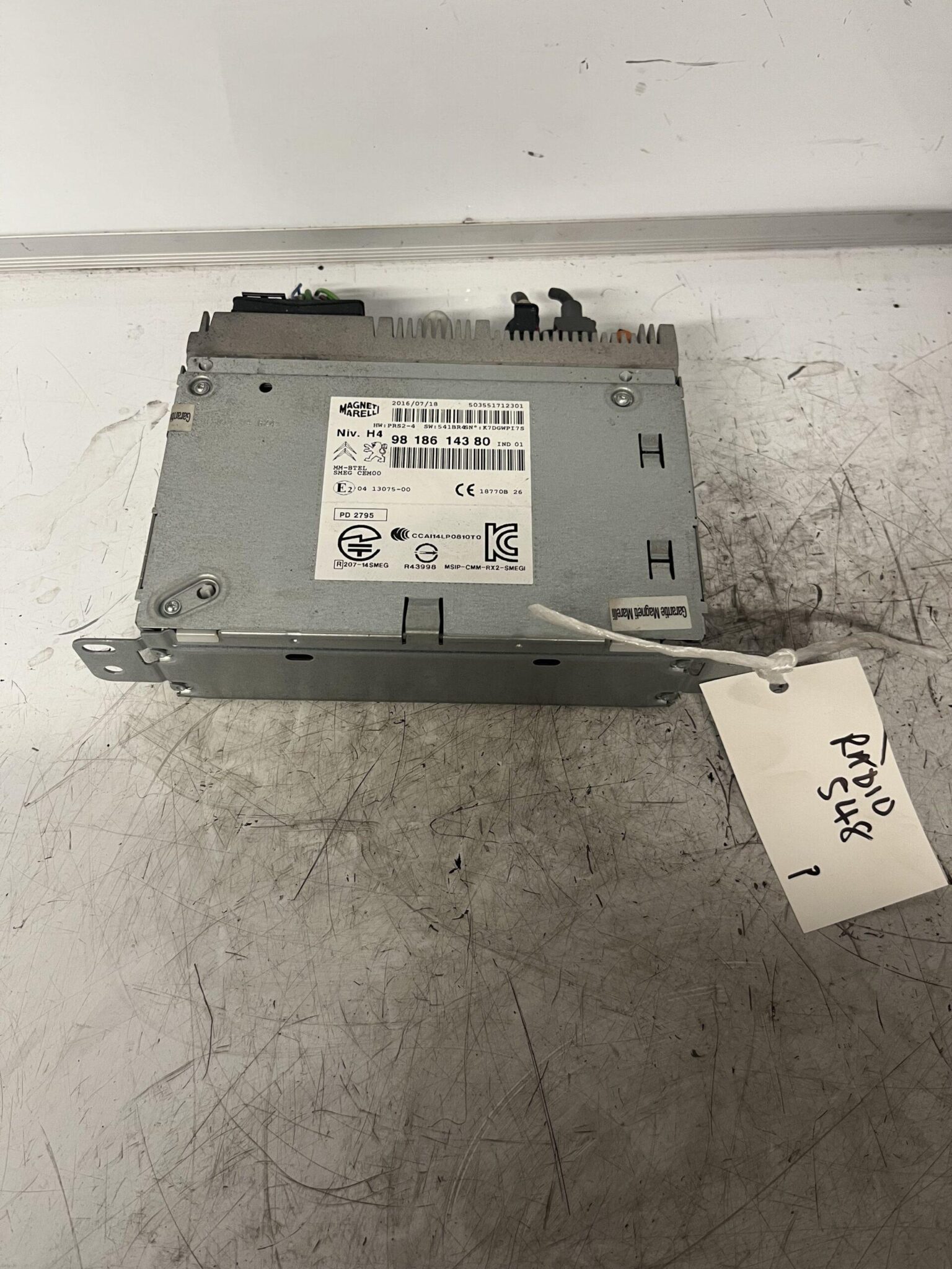 Citroen C4 Cactus 2014-2018 Radio / Head Unit – 9818614380
