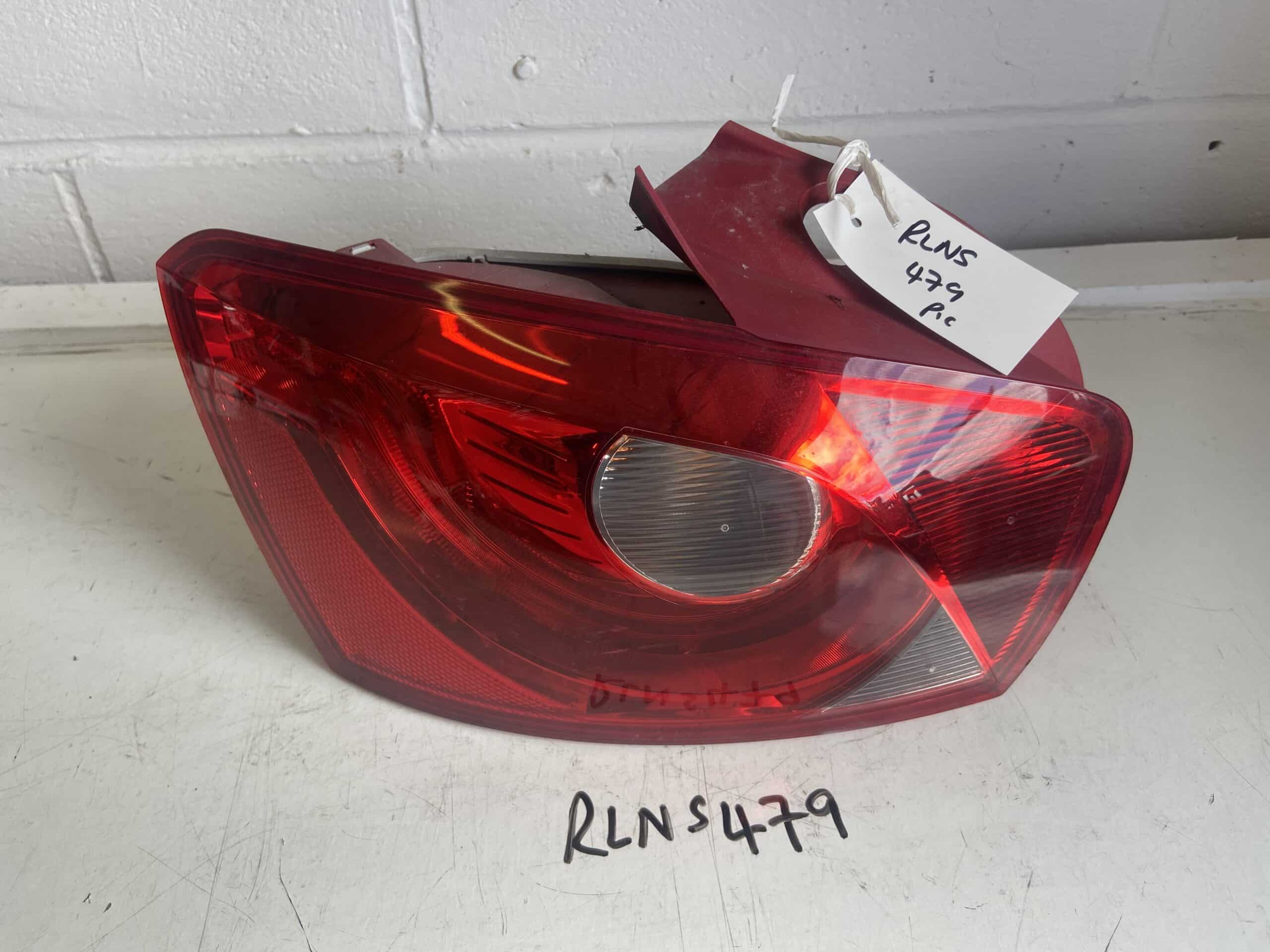 Seat Ibiza 2008-2015 5 Door Hatchback Near Side Rear Taillamp