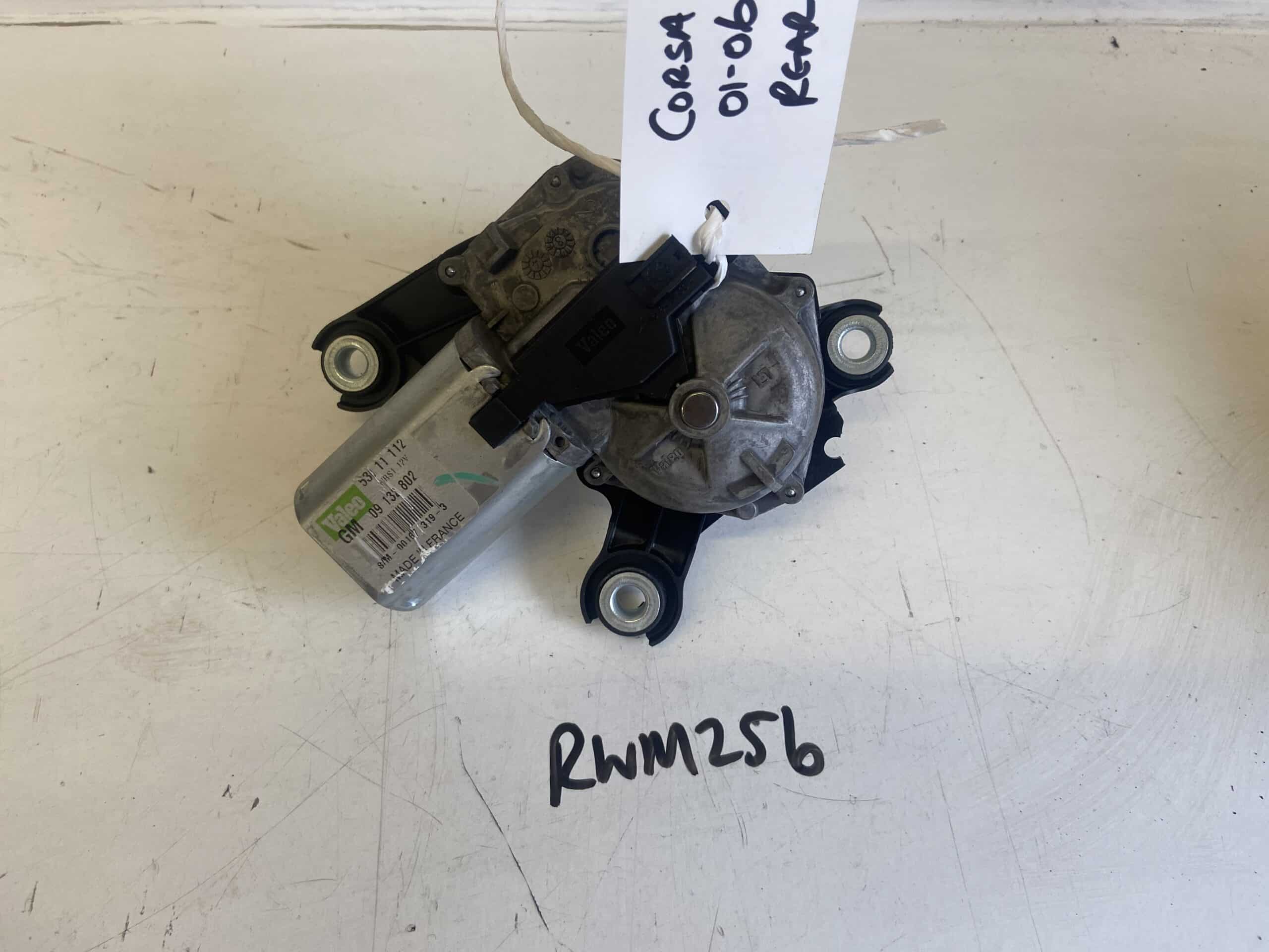 Vauxhall Corsa 2001-2006 Rear Wiper Motor 53011112 or 09132802