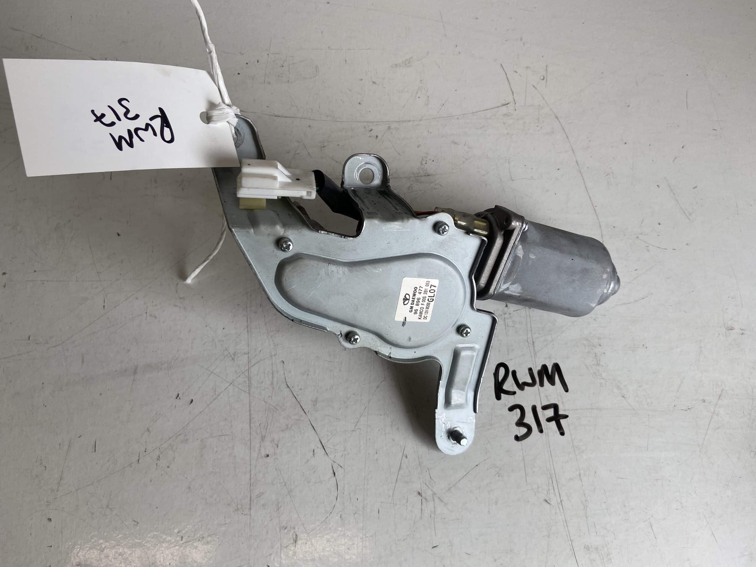 Chevrolet Matiz 2005-2008 Rear Wiper Motor Hatchback 96896477
