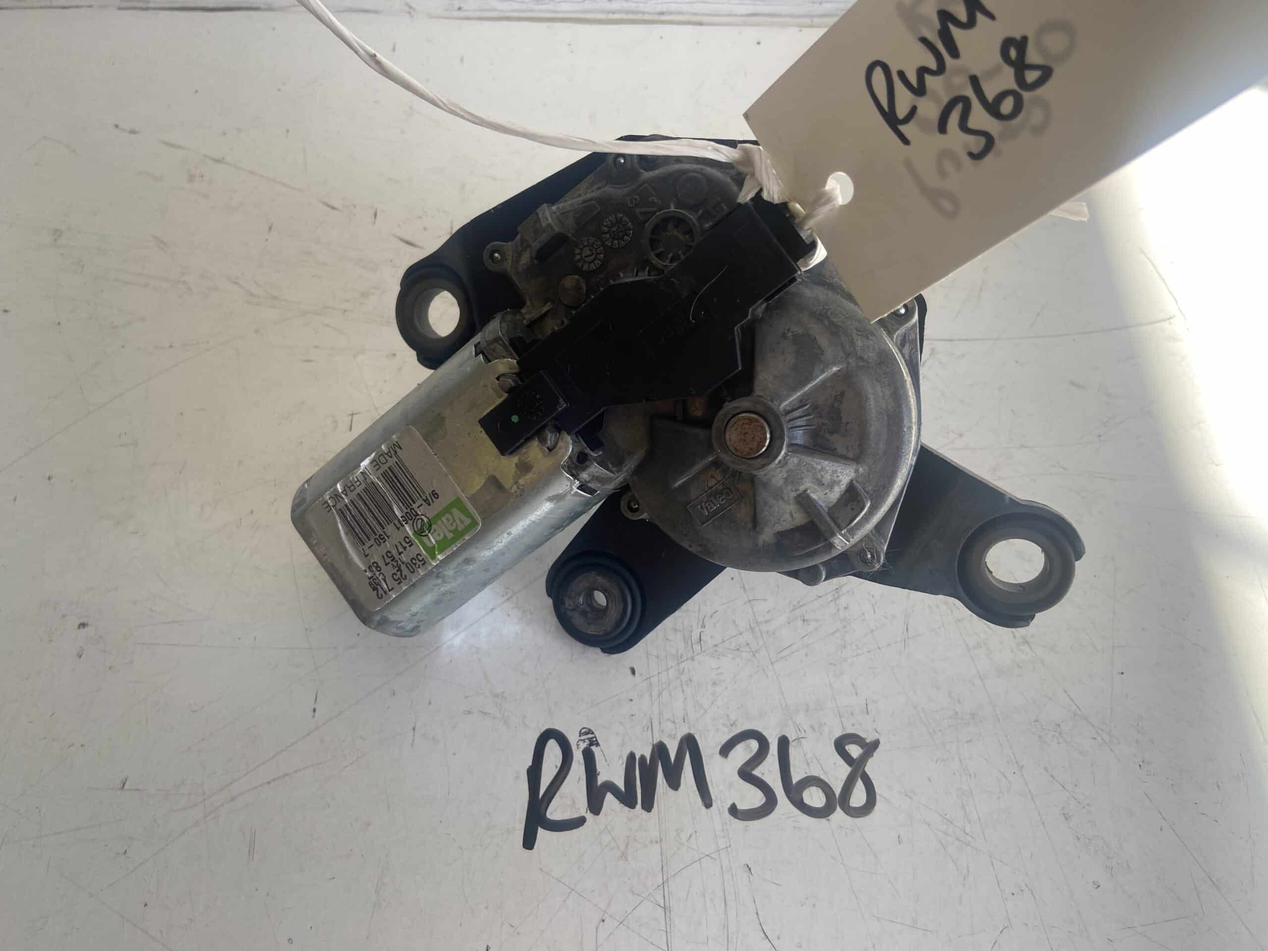 Fiat Punto 2006-2010 Rear Wiper Motor Hatchback 53025712