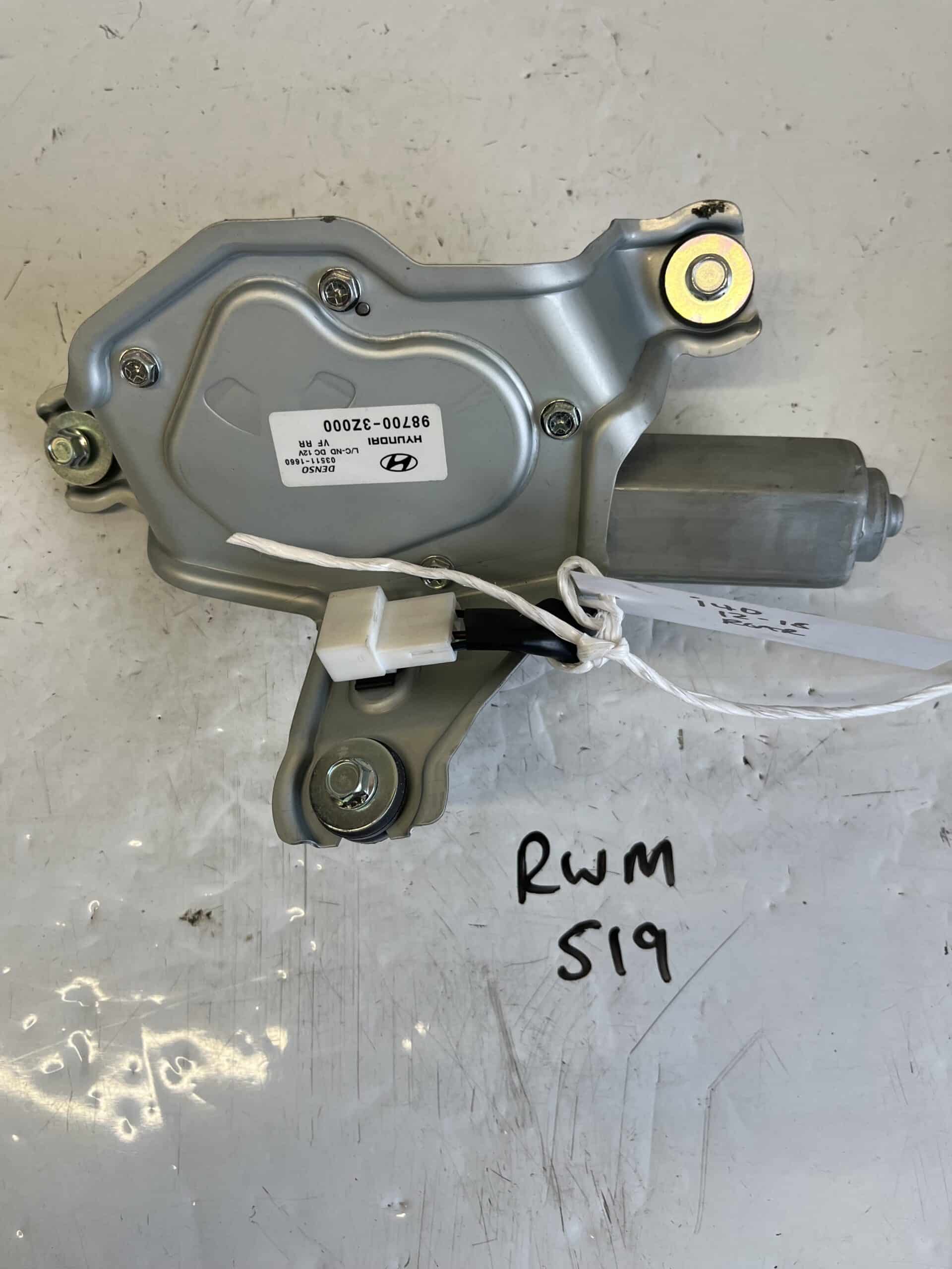 Hyundai i40 2012-2018 Hatchback / Estate Rear Wiper Motor – 98700-3Z000