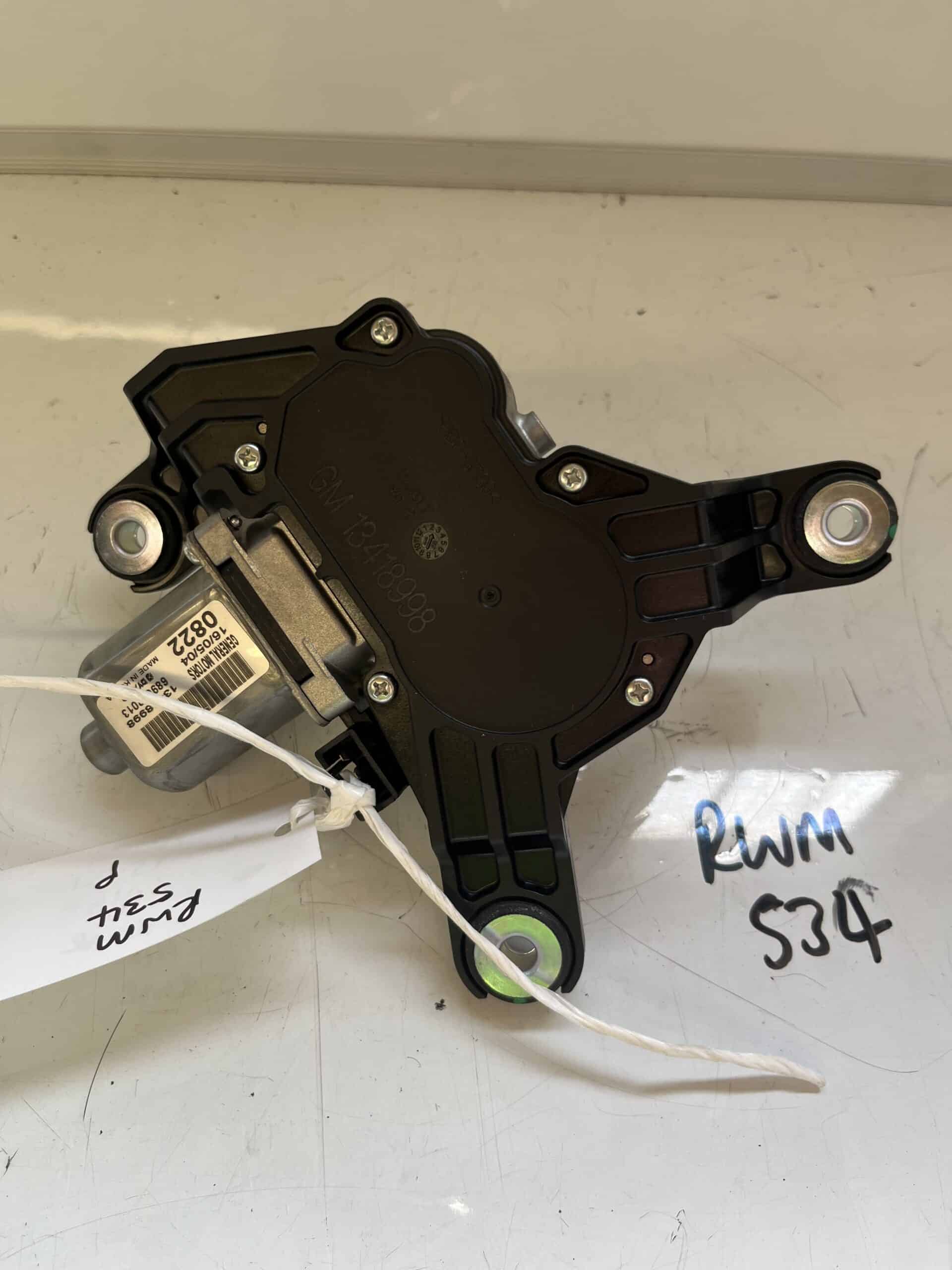 Vauxhall Astra 2015-2021 Hatchback / Estate Rear Wiper Motor – 13418998