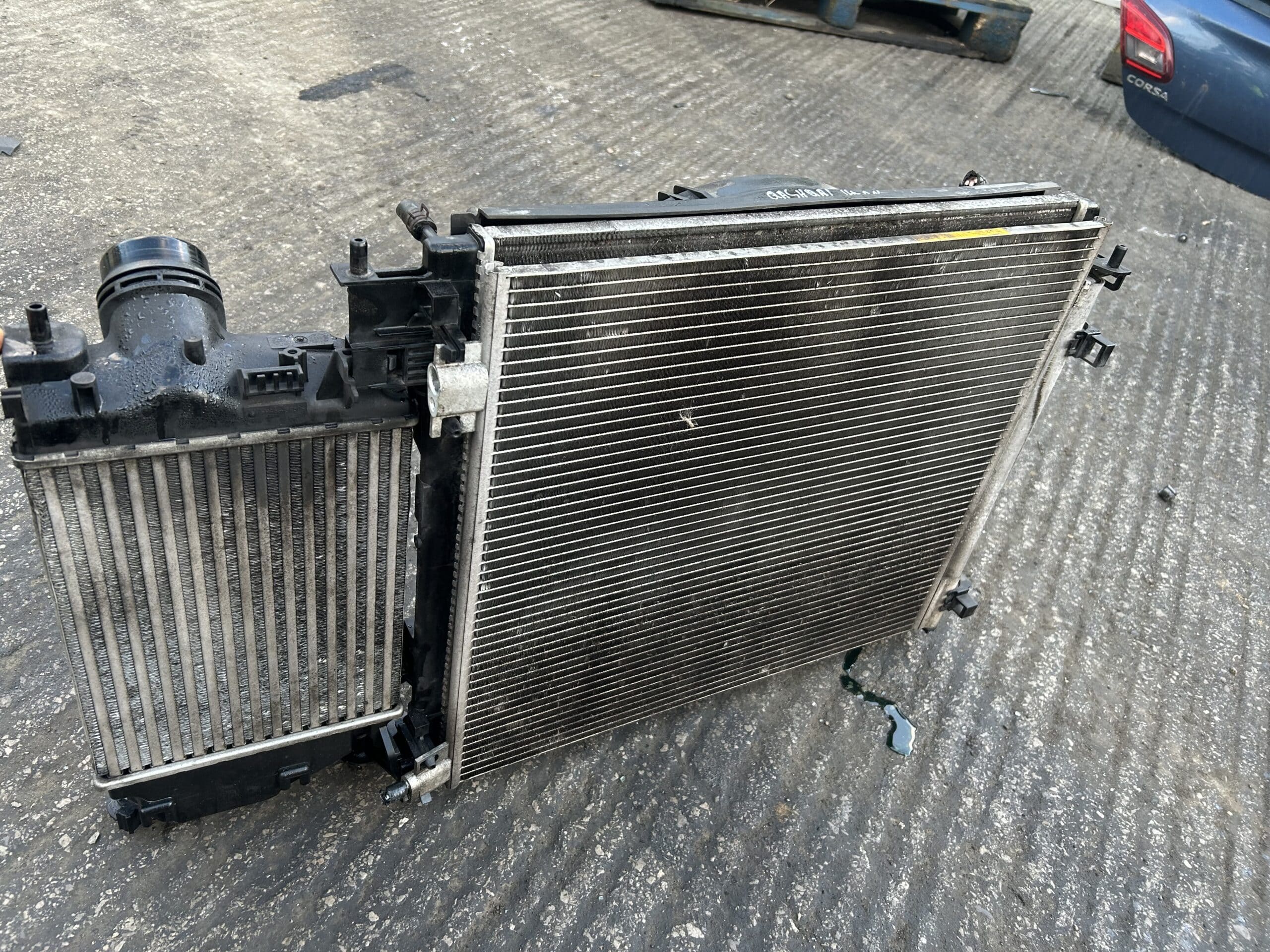 Nissan Qashqai 2013-2017 1.5 DCI Radiator Pack With Intercooler With AC
