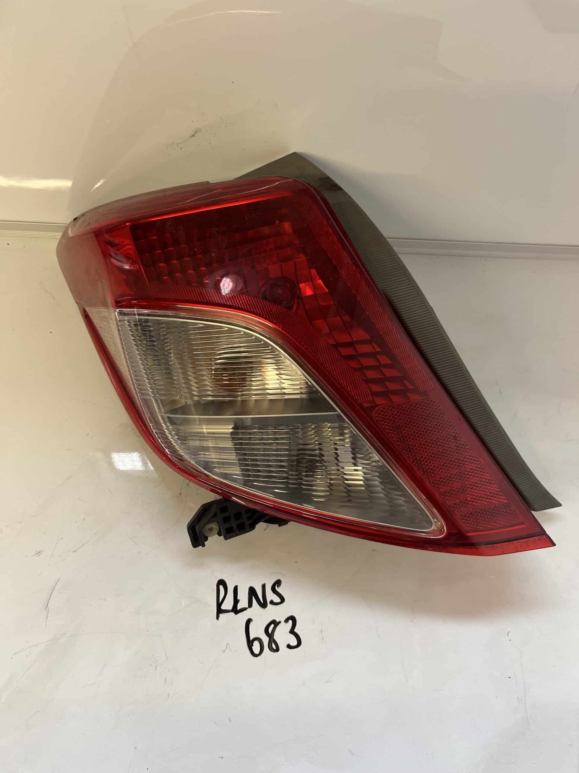 Toyota Yaris 2011-2015 Hatchback Near Side Taillamp