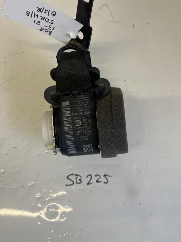 Peugeot 308 2013-2021 5 Door Hatchback Off Side Rear Seatbelt – 98087918XX