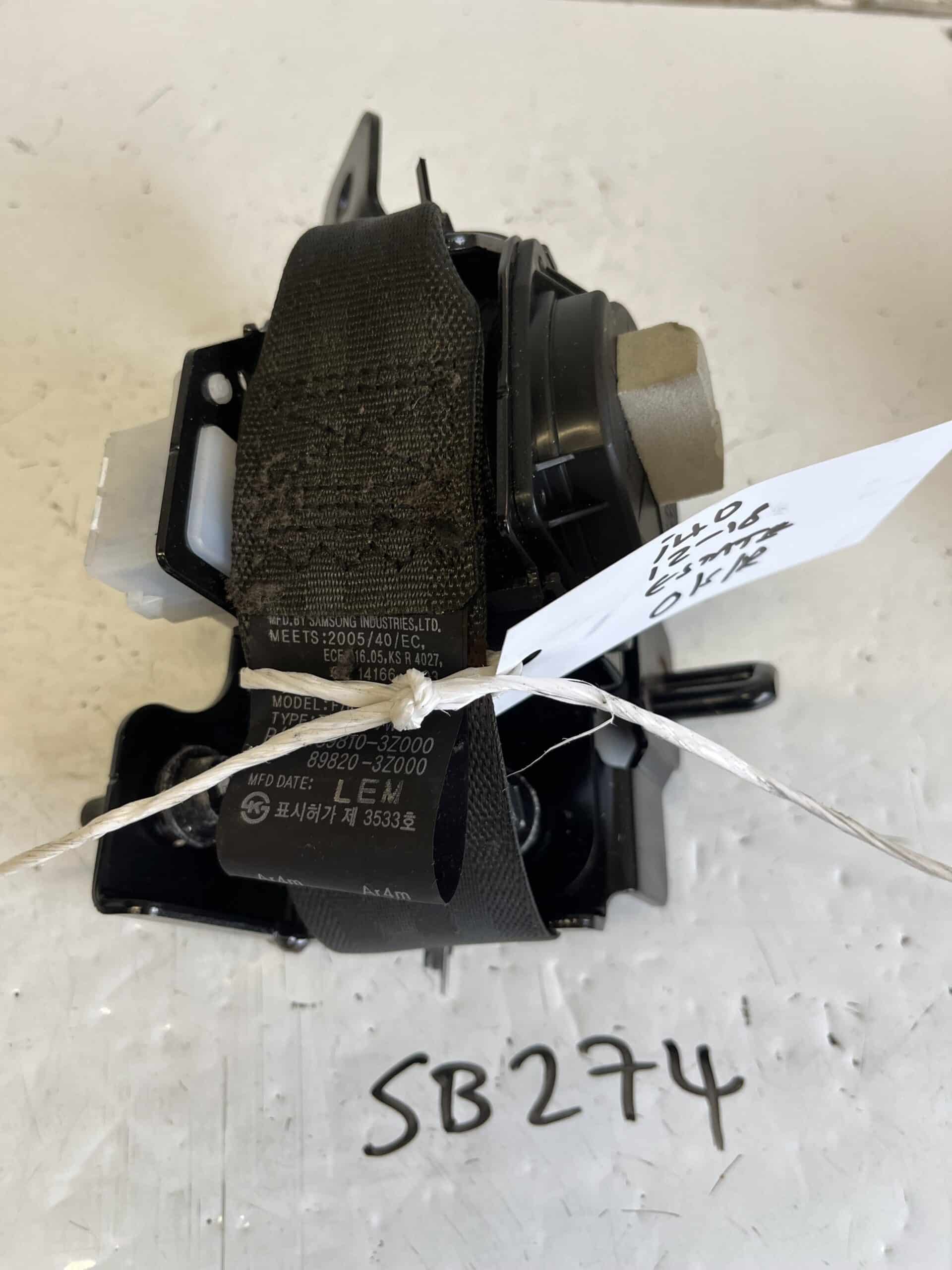 Hyundai i40 2012-2018 Estate Off Side Rear Seatbelt – 89810-3Z000