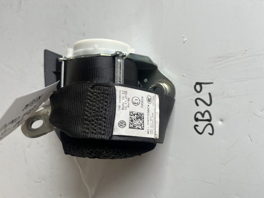 Volkswagen Scirocco 2008-2014 3 Door Coupe Near Side Rear Seatbelt – 1K8857805