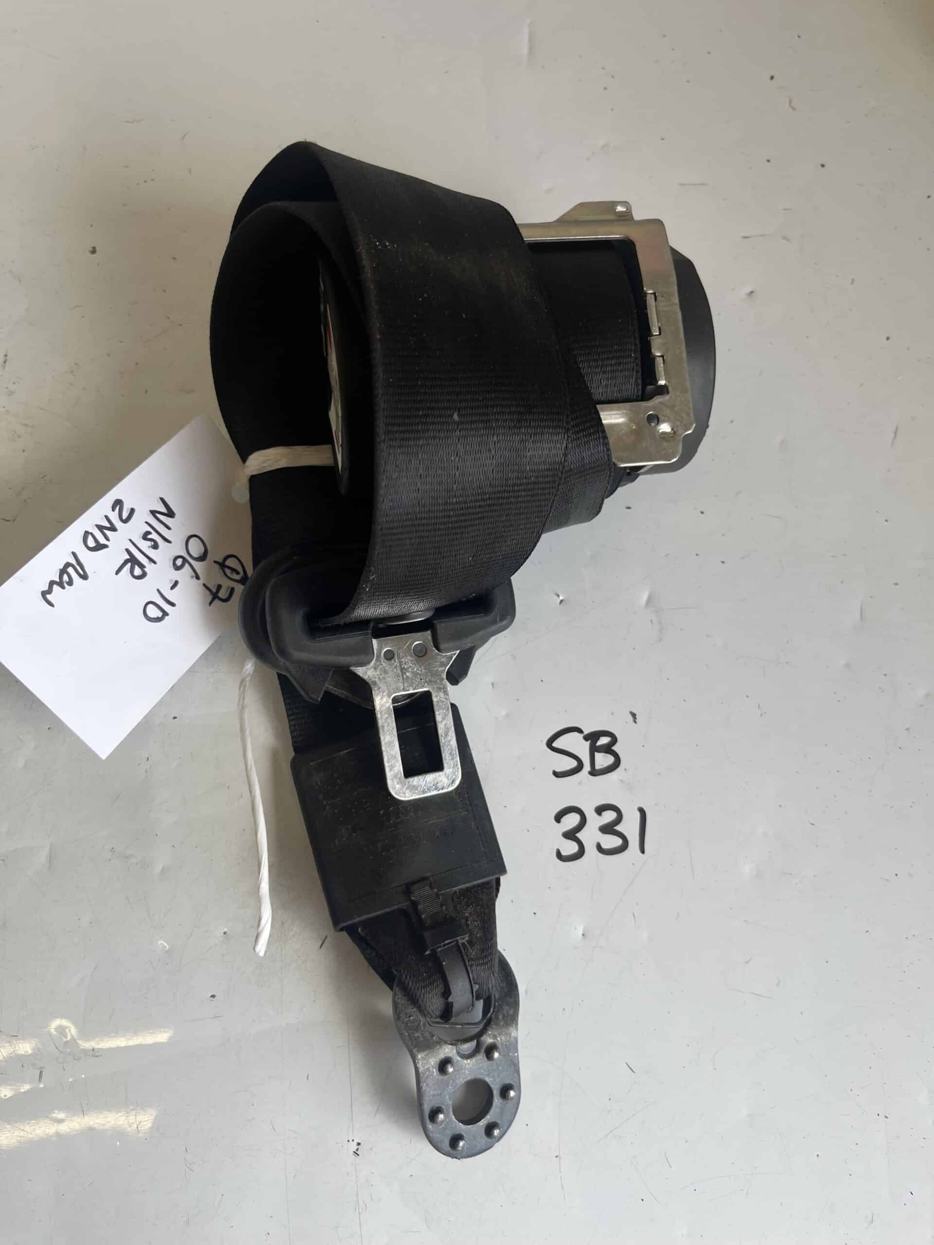 Audi Q7 2006-2010 5 Door Hatchback Near Side Rear Seatbelt – 4L0857805G ( Middle Row )
