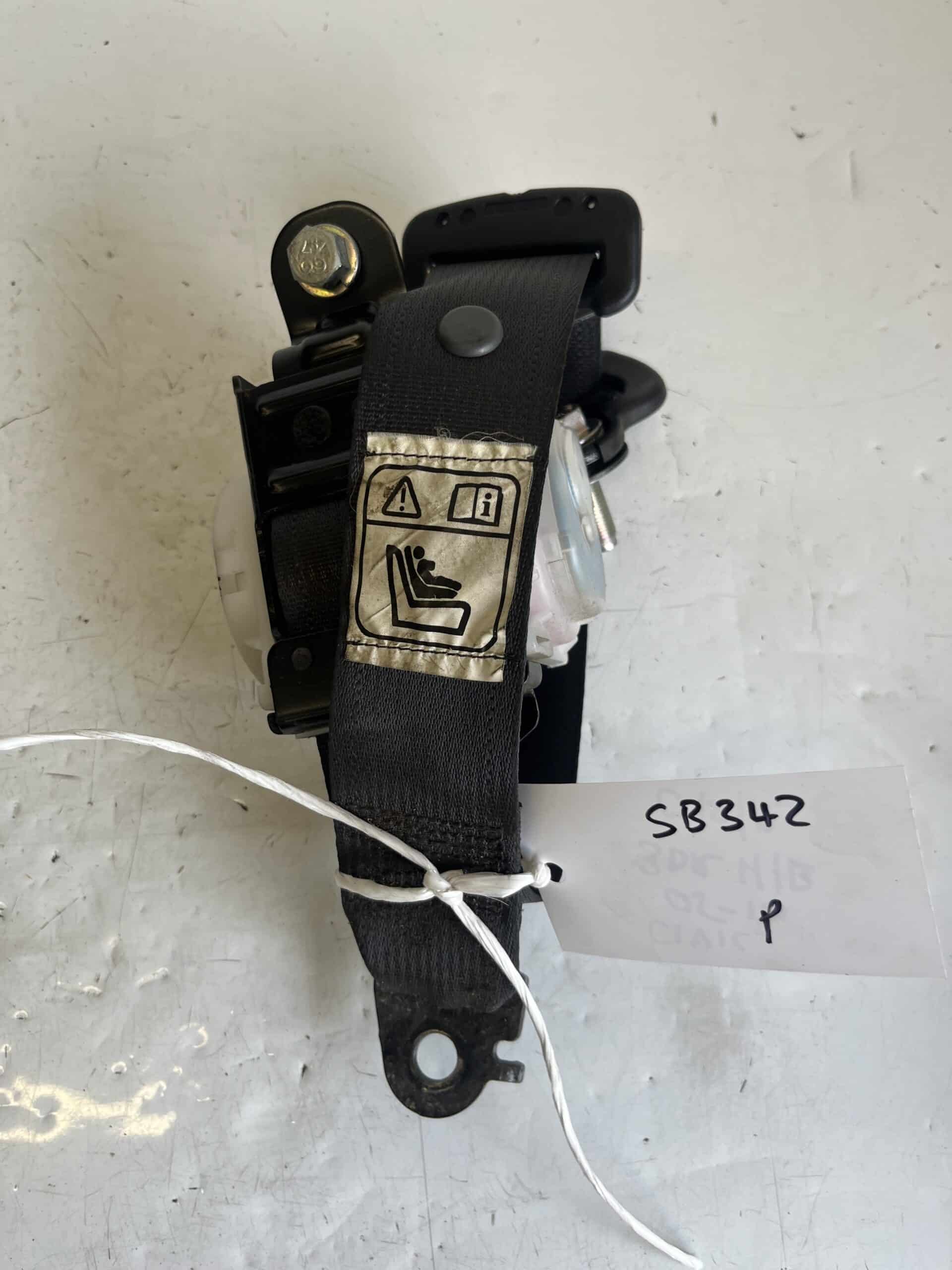 Honda Civic 2005-2010 MK8 3 Door Hatchback Off Side Rear Seatbelt