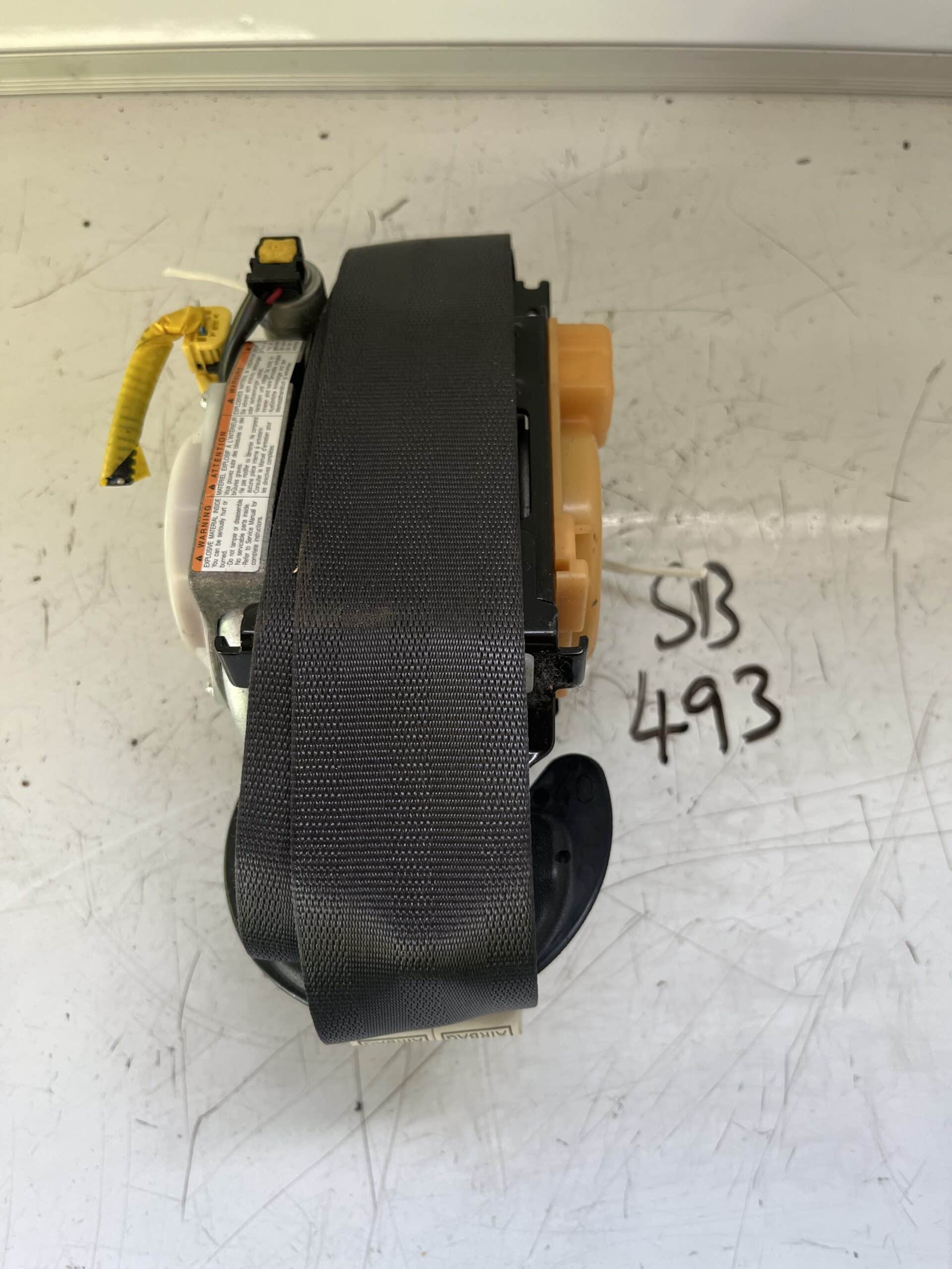 Honda Accord 2008-2012 5 Door Saloon / Estate Near Side Front Seatbelt – Grey