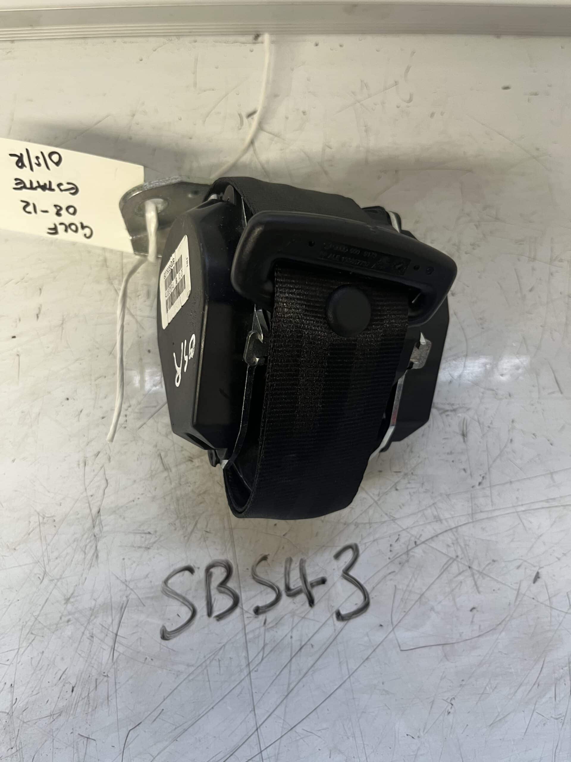 Volkswagen Golf 2008-2012 Estate Off Side Rear Seatbelt – 1K9857806