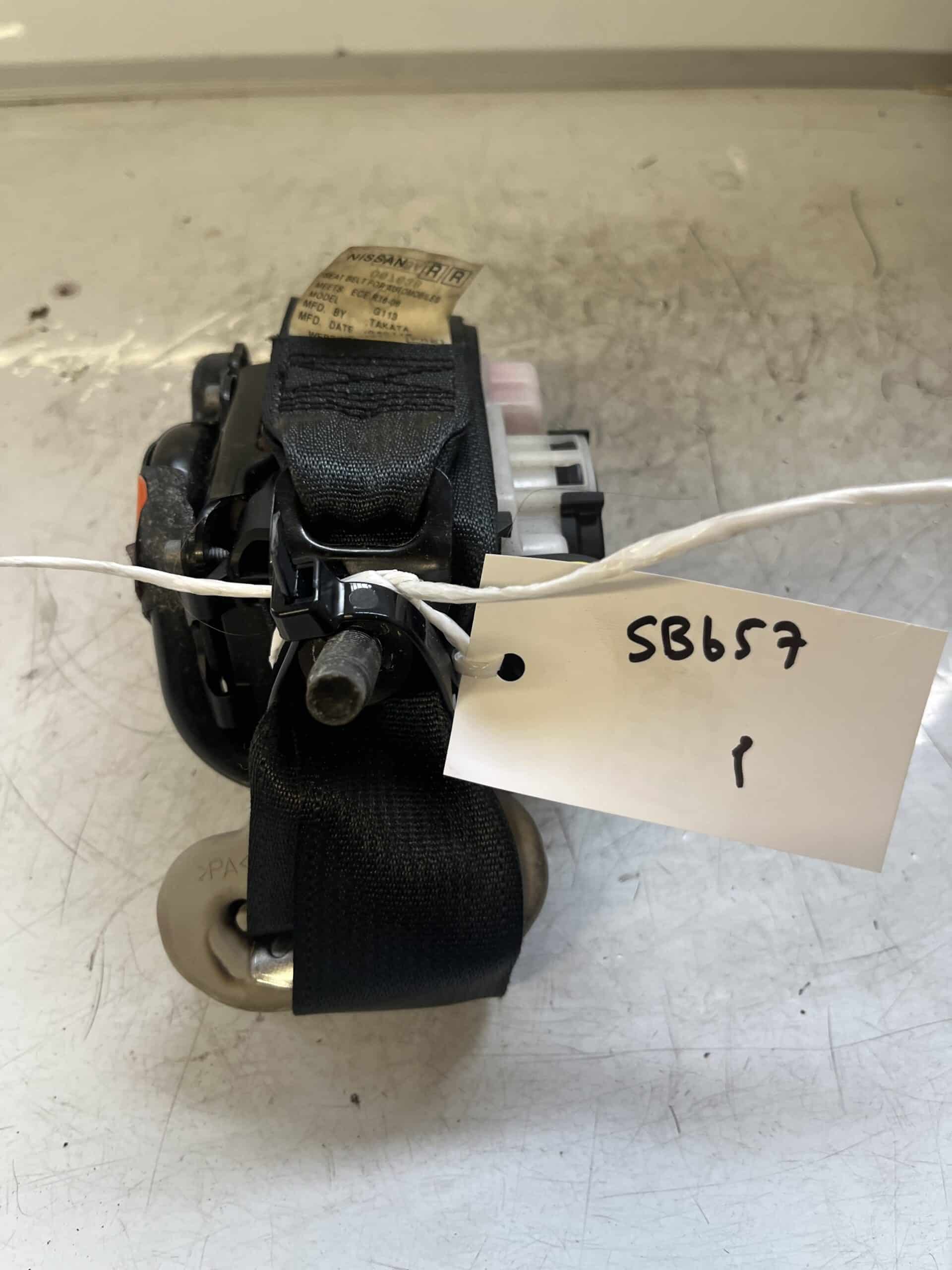 Nissan Note 2013-2017 5 Door Hatchback Off Side Front Seatbelt – 868843VU0B