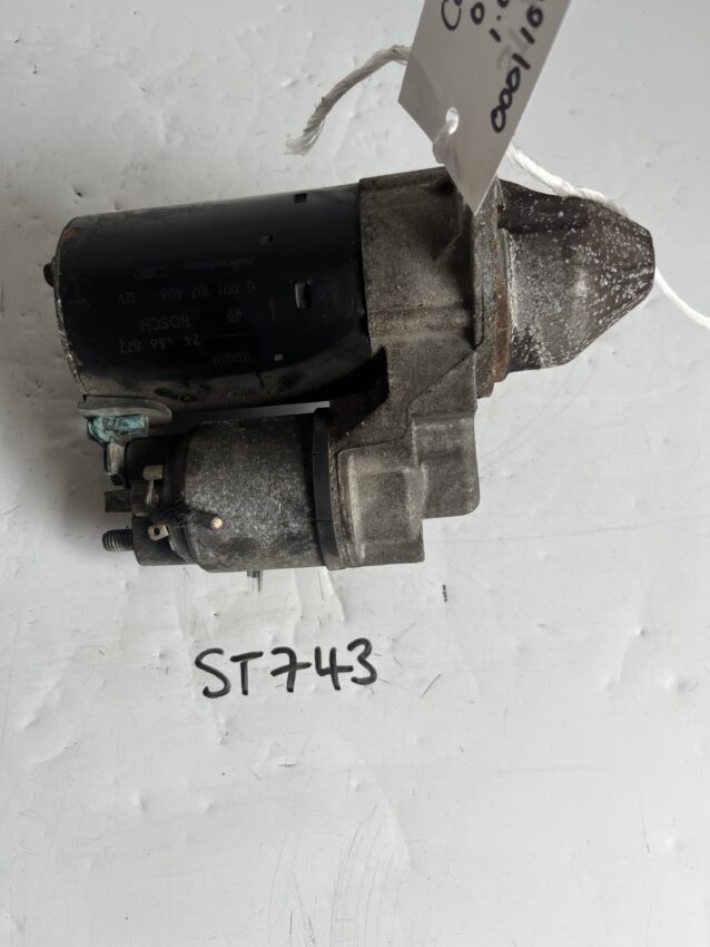 Vauxhall Corsa 2006-2010 1.0 / 1.2 Petrol Starter Motor – 0001107408