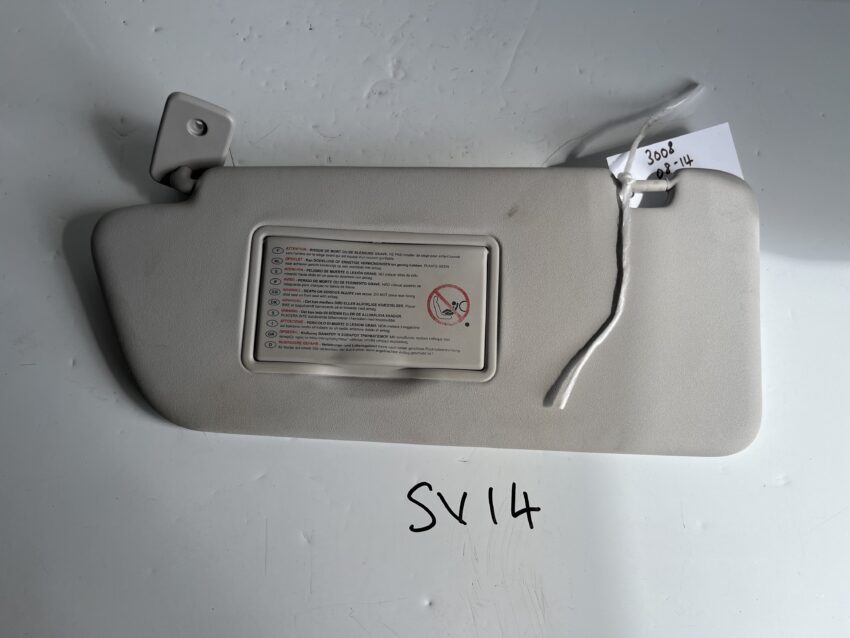 Peugeot 3008 2008-2014 Near Side Sun Visor With Mirror