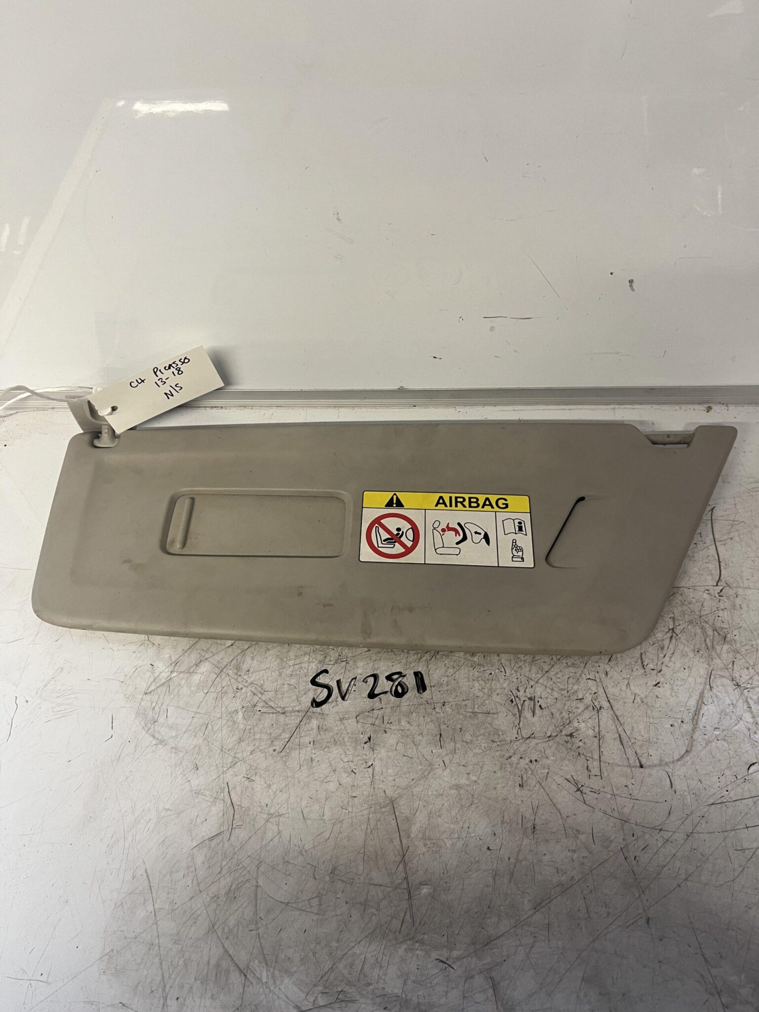 Citroen C4 Picasso 2013-2018 Near Side Sun Visor With Mirror