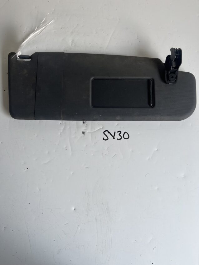 Skoda Fabia 2007-2014 Off Side Sun Visor With Mirror – Black