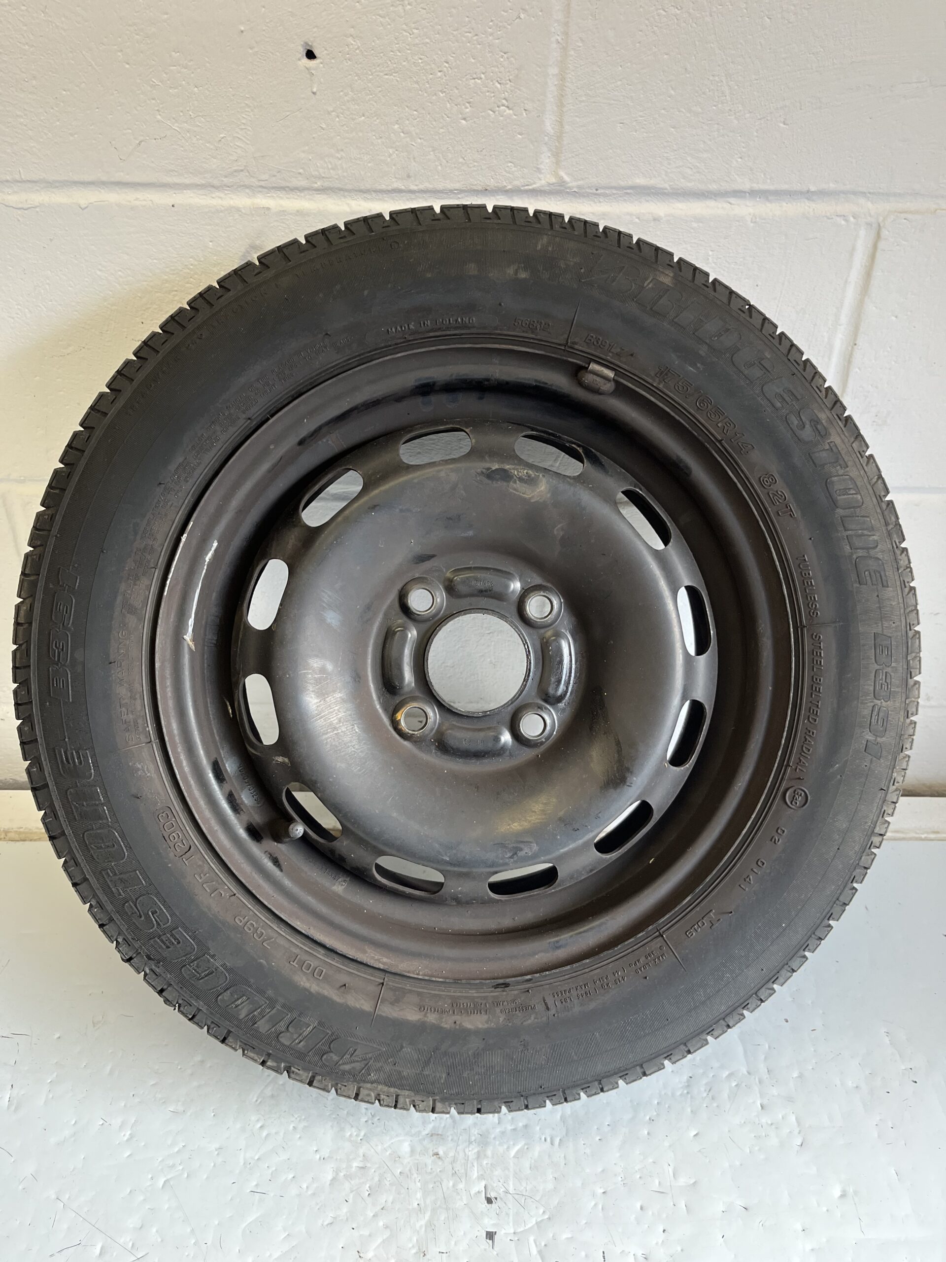 Ford Fiesta 2002-2017 Spare Wheel And Tyre 175/65/14