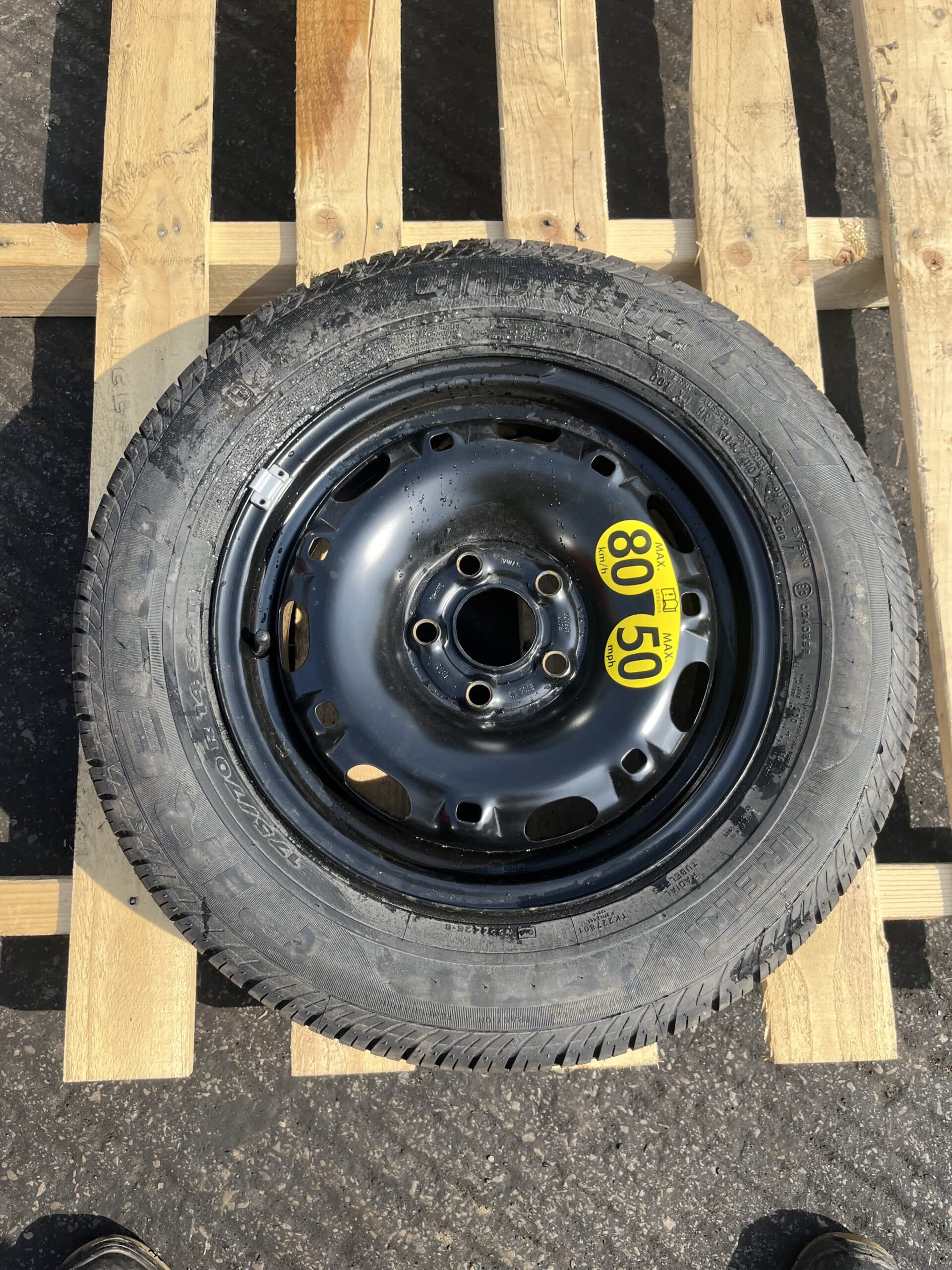 Seat Ibiza / Skoda Fabia 2008-2015 Spare Wheel And Tyre – 175/70/14