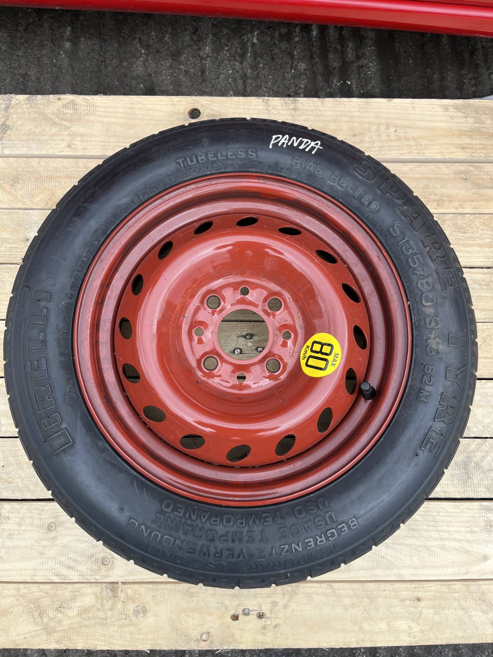 Fiat Panda 2004-2012 Spare Wheel / Space Saver – 135/80/13