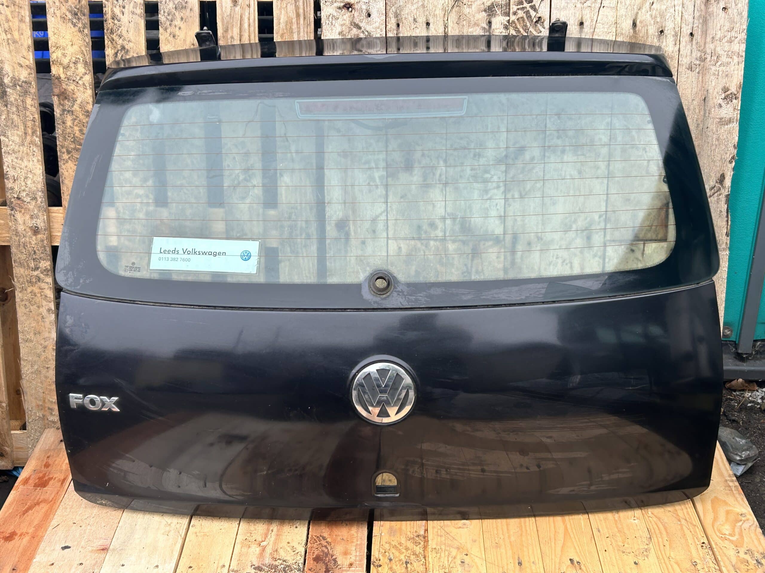 Volkswagen Fox 2006-2012 3 Door Hatchback Tailgate – Black ( Collection Only Part )