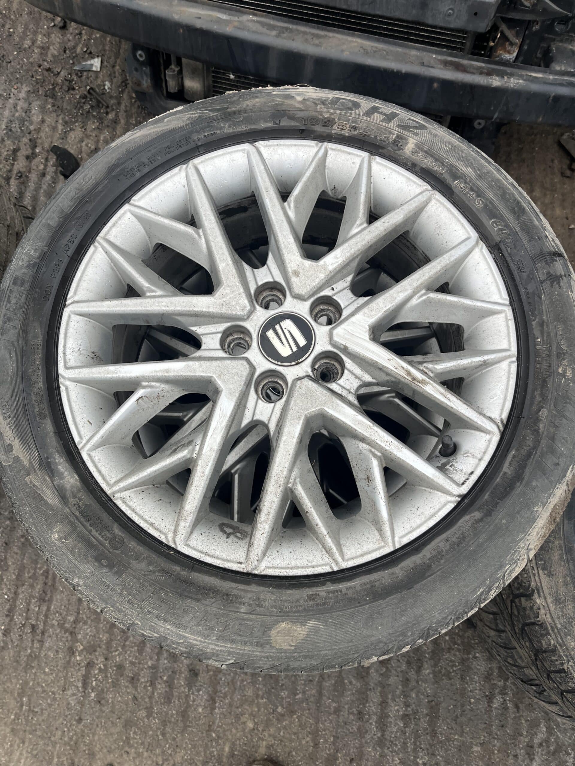 Seat Ibiza 2017-2024 Single 16″ Alloy Wheel And Tyre – 195/55/16