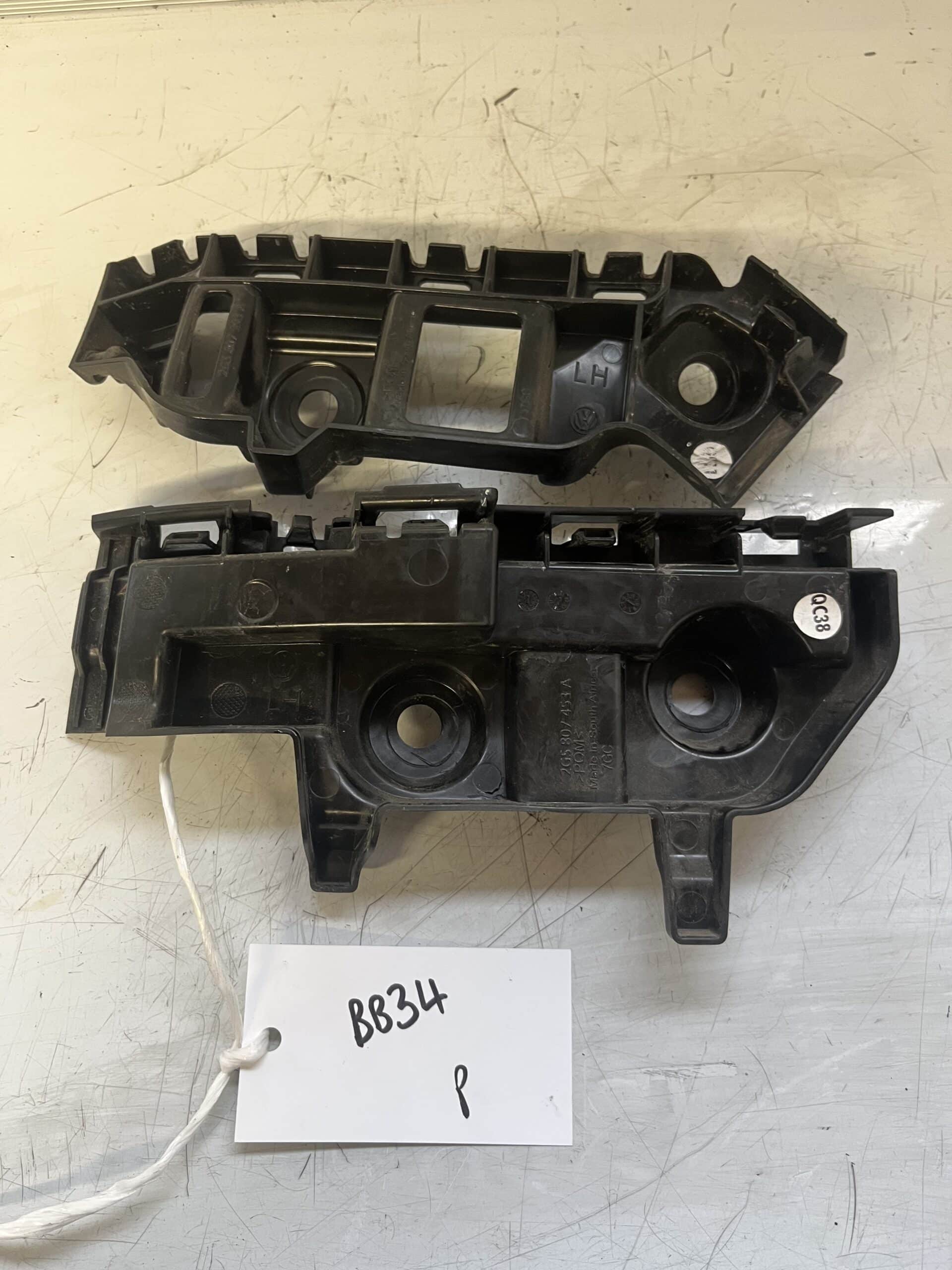 Volkswagen Polo 2017-2023 5 Door Hatchback Near Side Rear Bumper Bracket – 2GS807453A / 2GS807393A