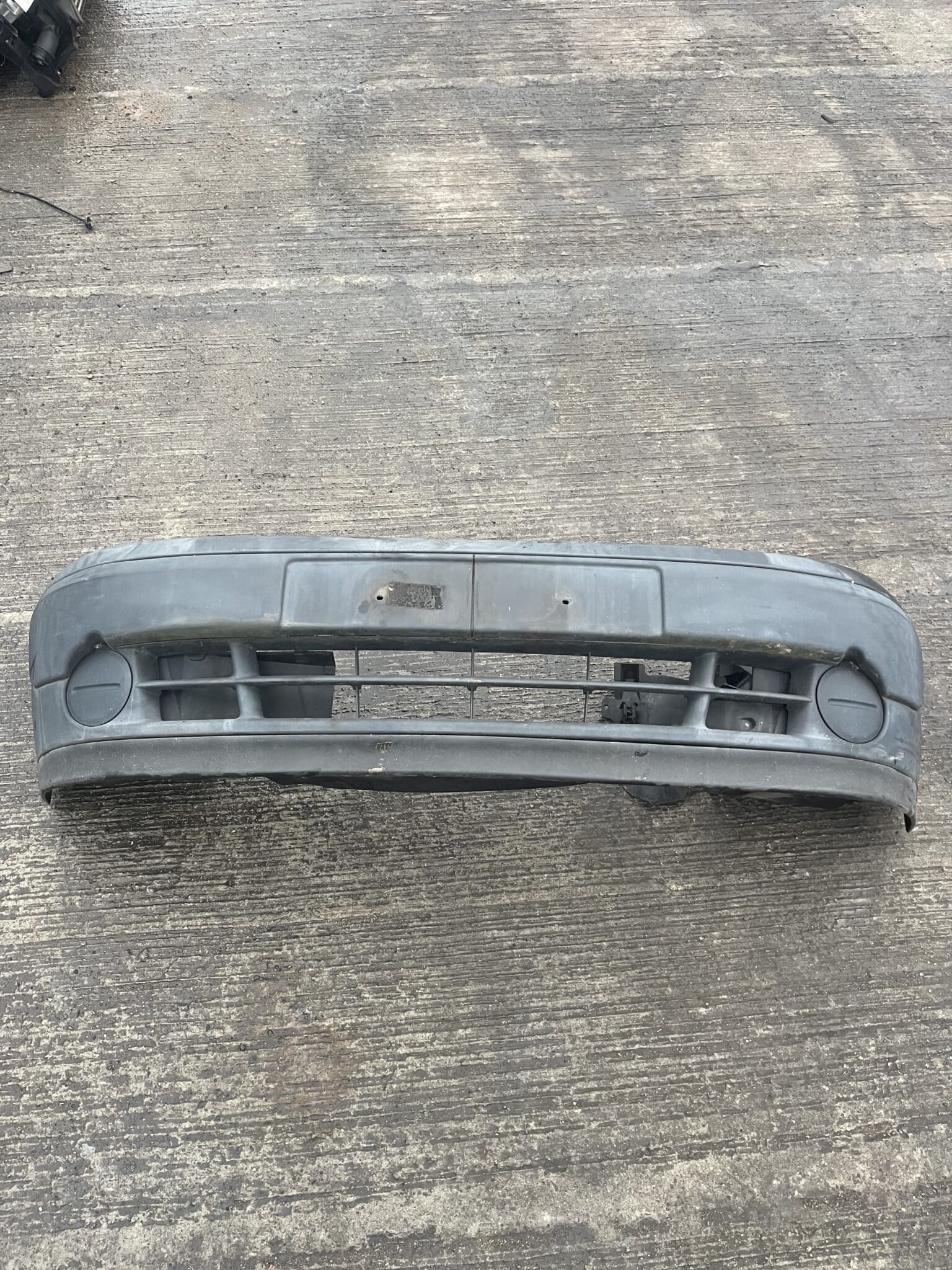 Renault Kangoo 2006-2008 Front Bumper – Black Plastic