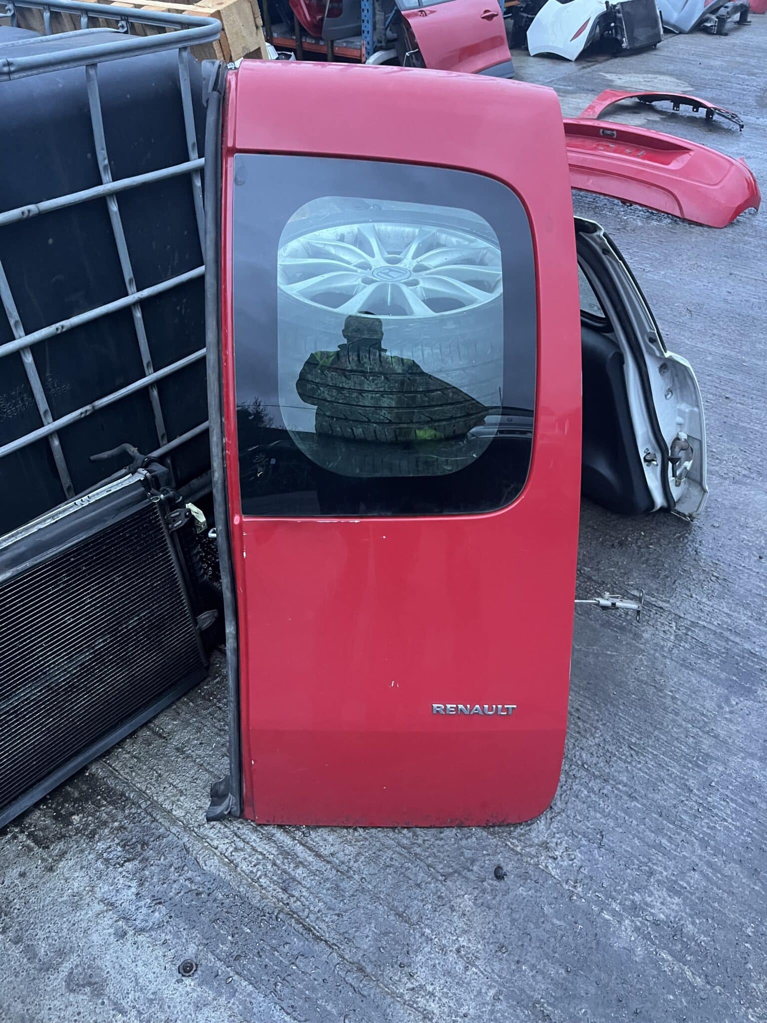 Renault Kangoo 2008-2013 Van Off Side Rear Door – Red ( Call Office For Delivery Quote )