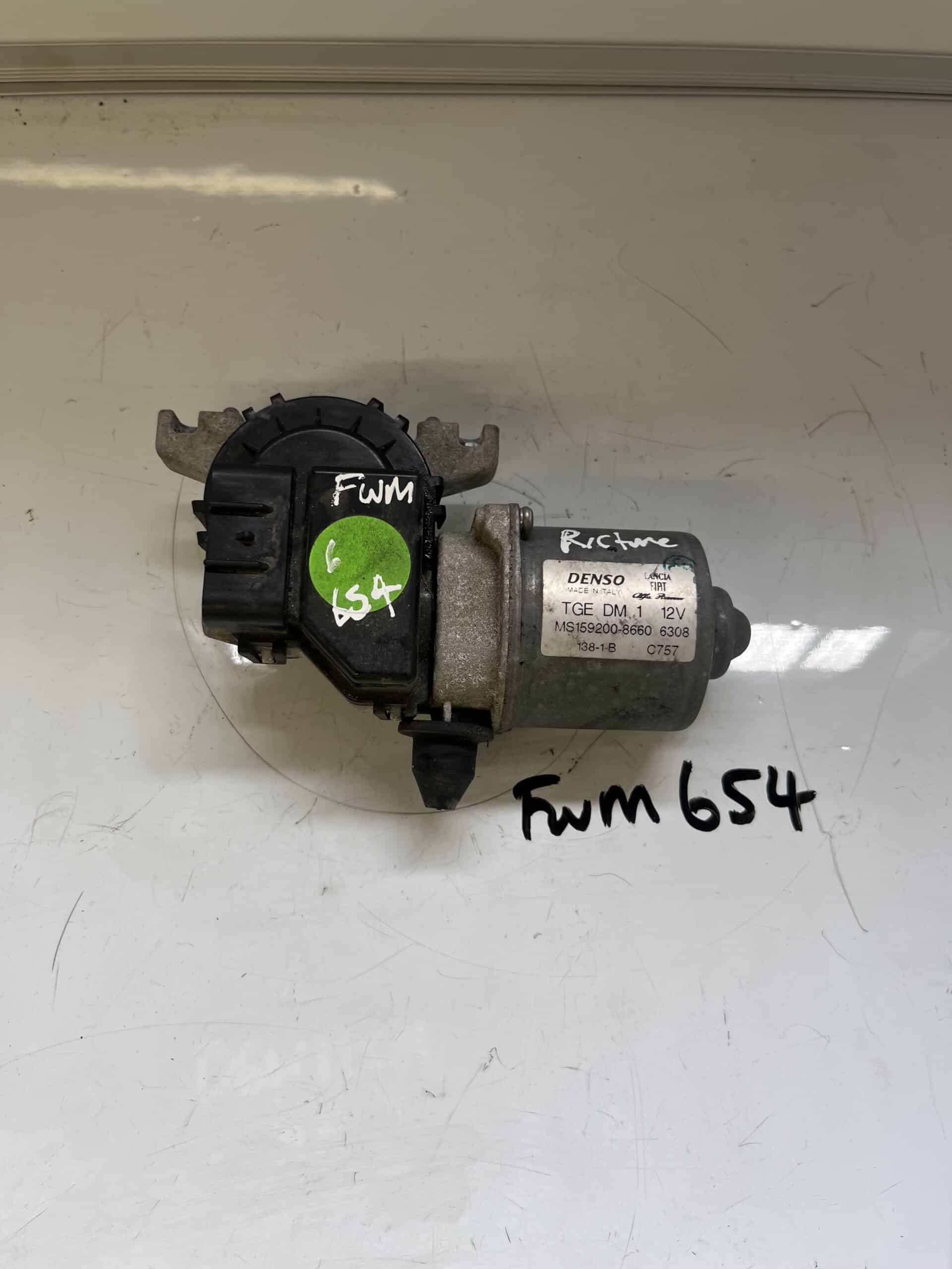 Fiat 500 2007-2021 Hatchback Front Wiper Motor – MS159200-8660