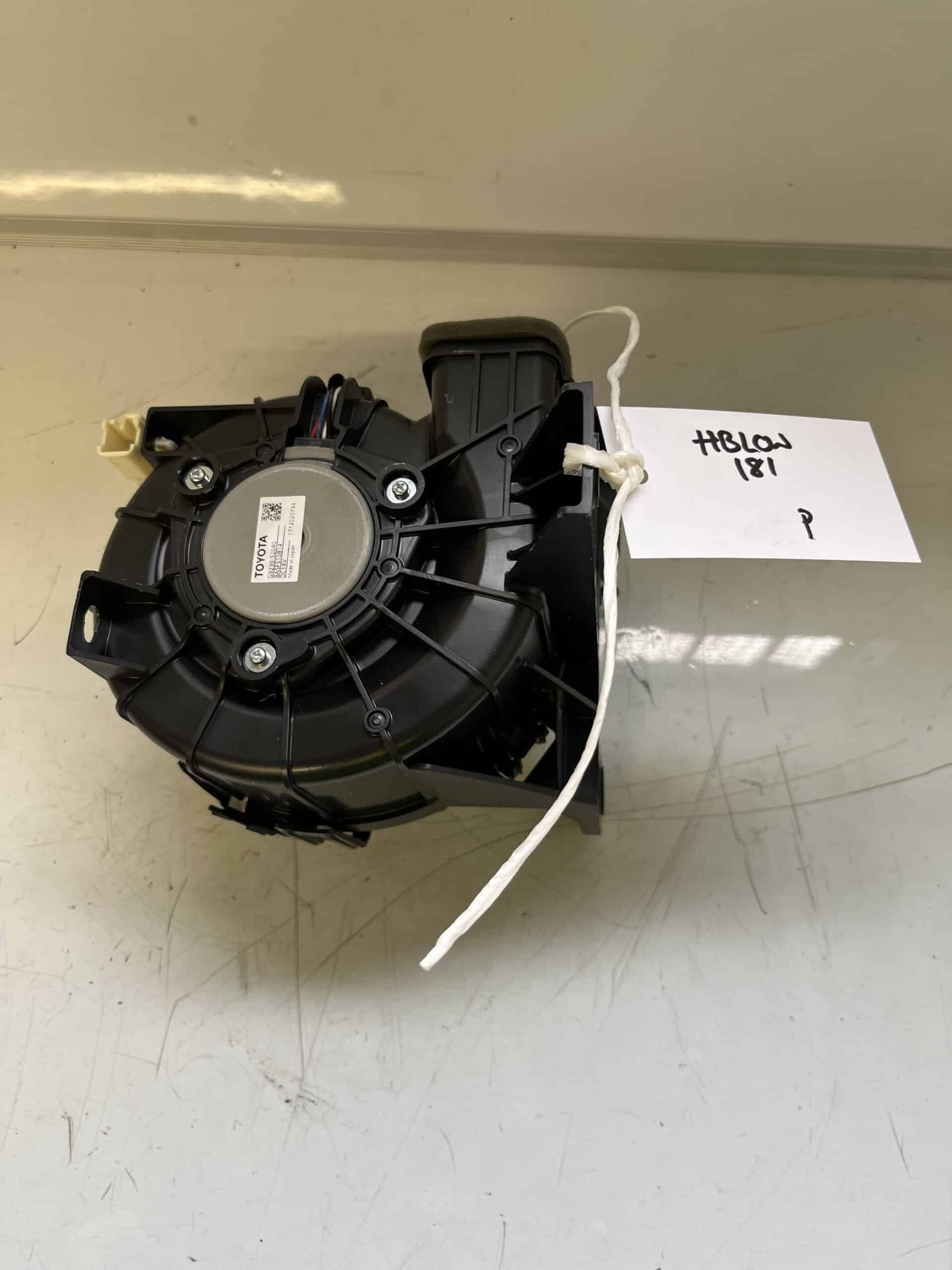 Toyota Yaris 2011-2018 HYBRID Heater Blower Cooling Motor For Battery – G9230-52040