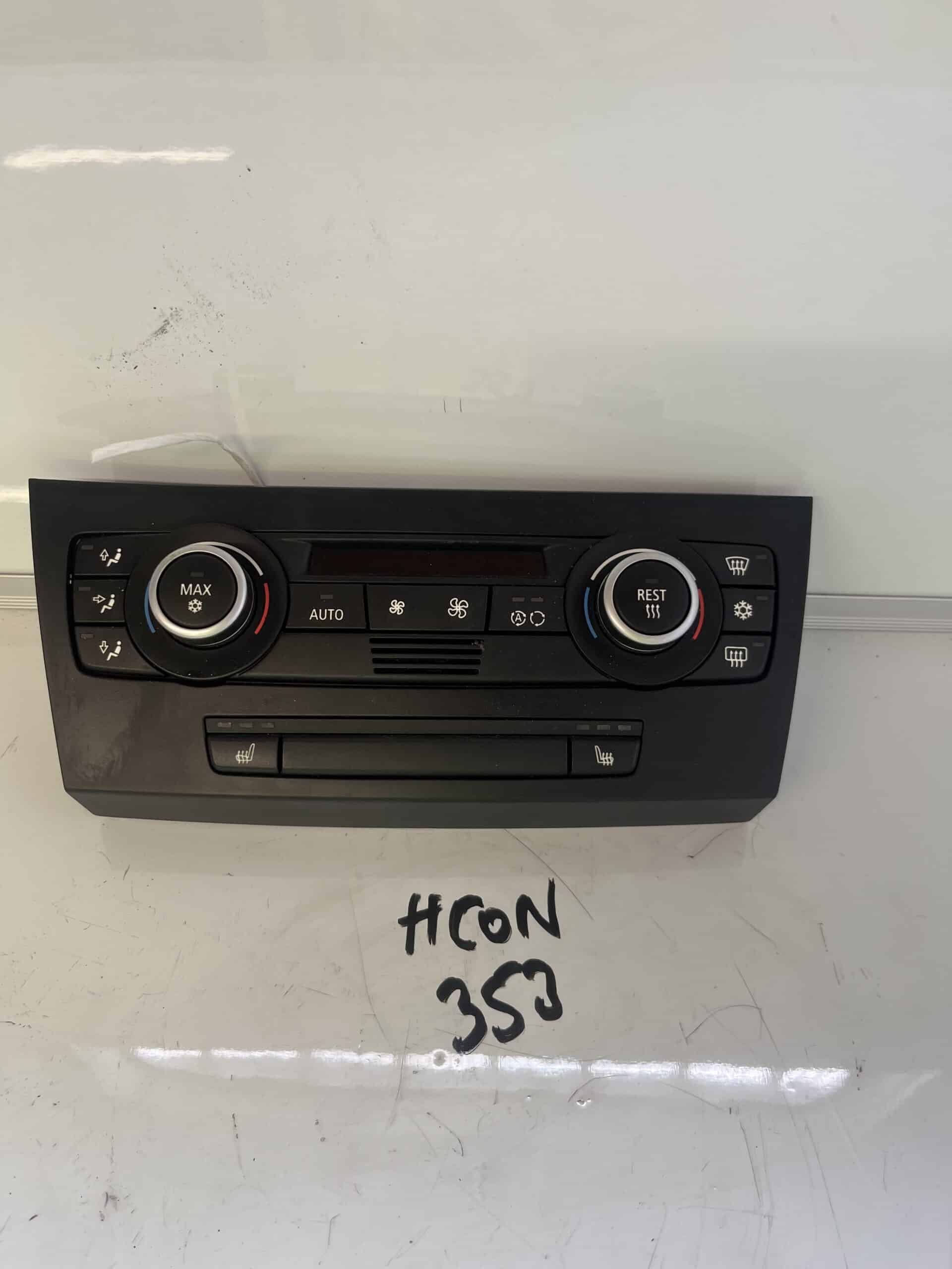 BMW 3 Series 2007-2011 Heater Control Panel – Climate – 6411 9182287-01