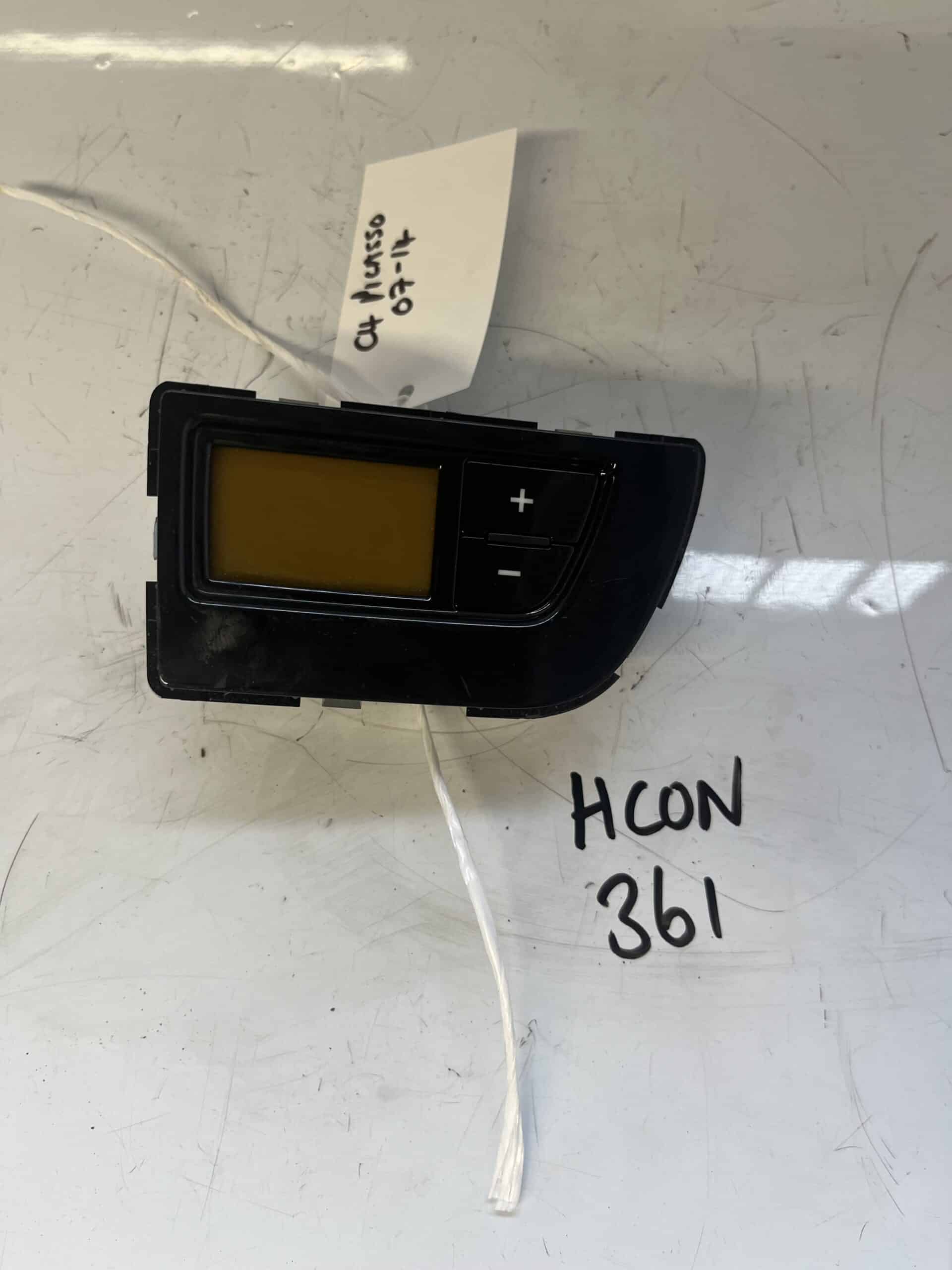 Citroen C4 Picasso 2007-2014 Heater Control Panel – 9659627777