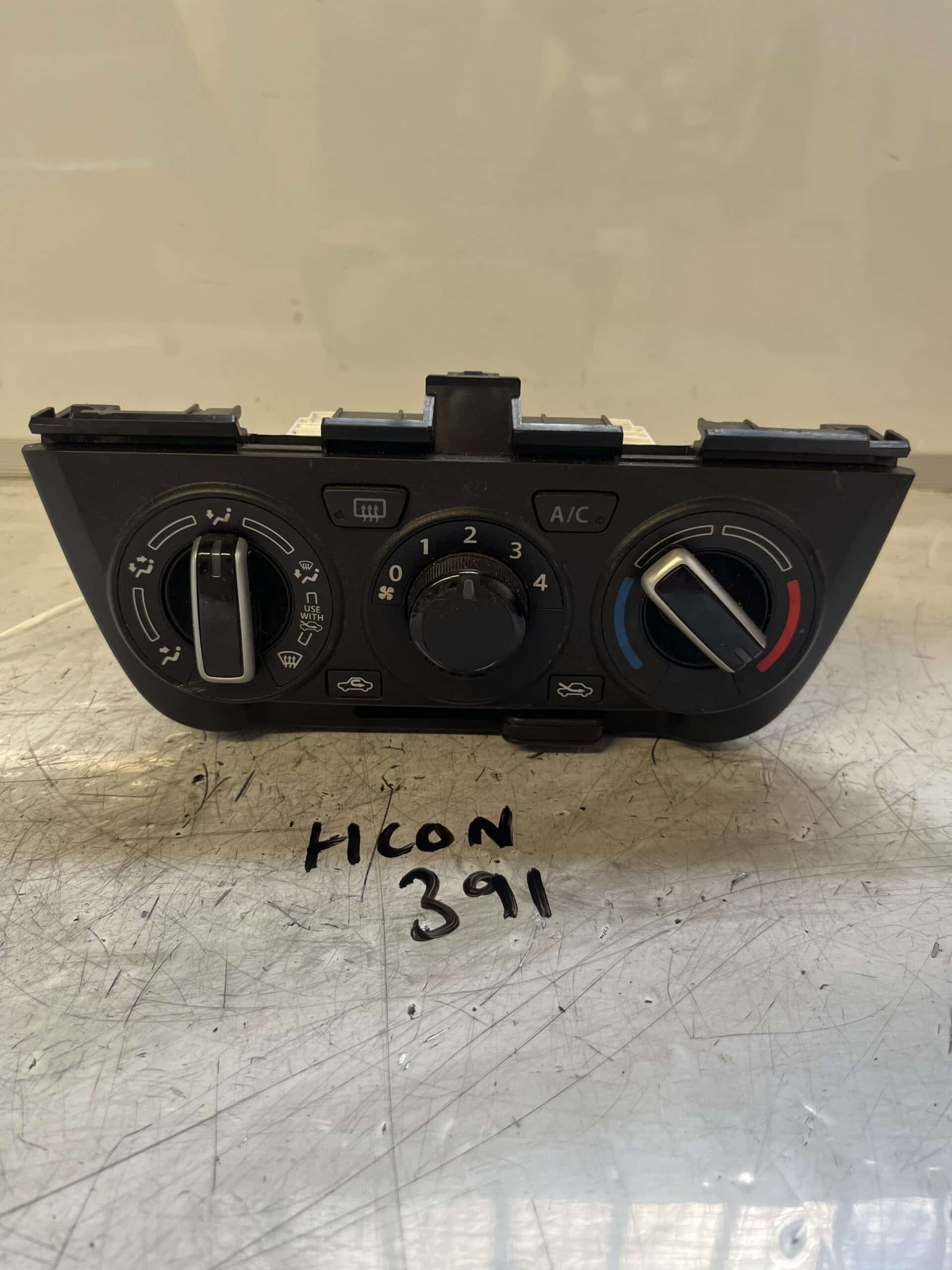 Suzuki Swift 2011-2017 Heater Control Panel – AC – 74400A52R0