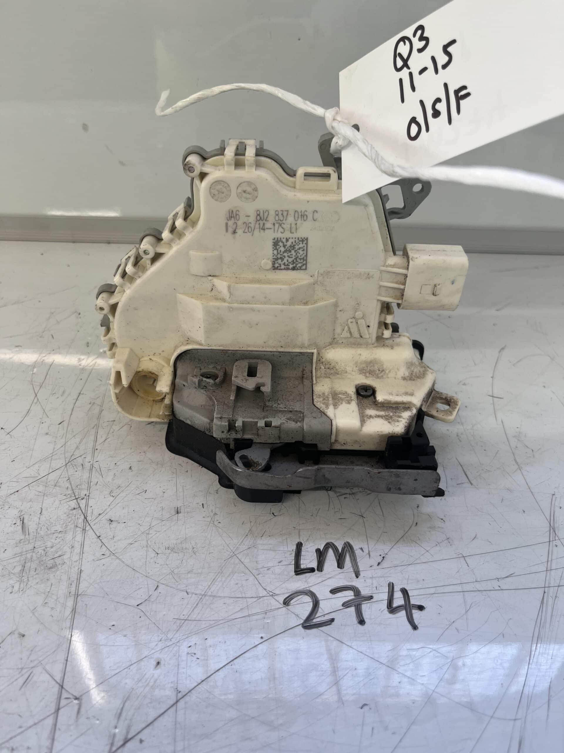 Audi Q3 2011-2015 Audi A4 2008-2015 5 Door Off Side Front Door Locking Mechanism – 8J2837016C
