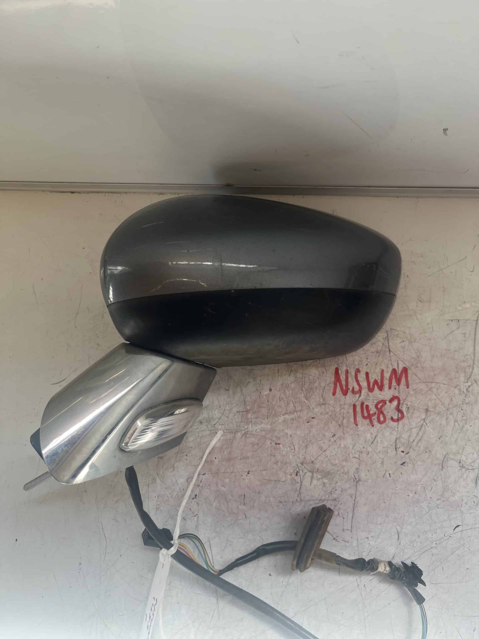 Citroen C3 2010-2016 Near Side Electric Door Mirror – Grey KTHC Colour Code